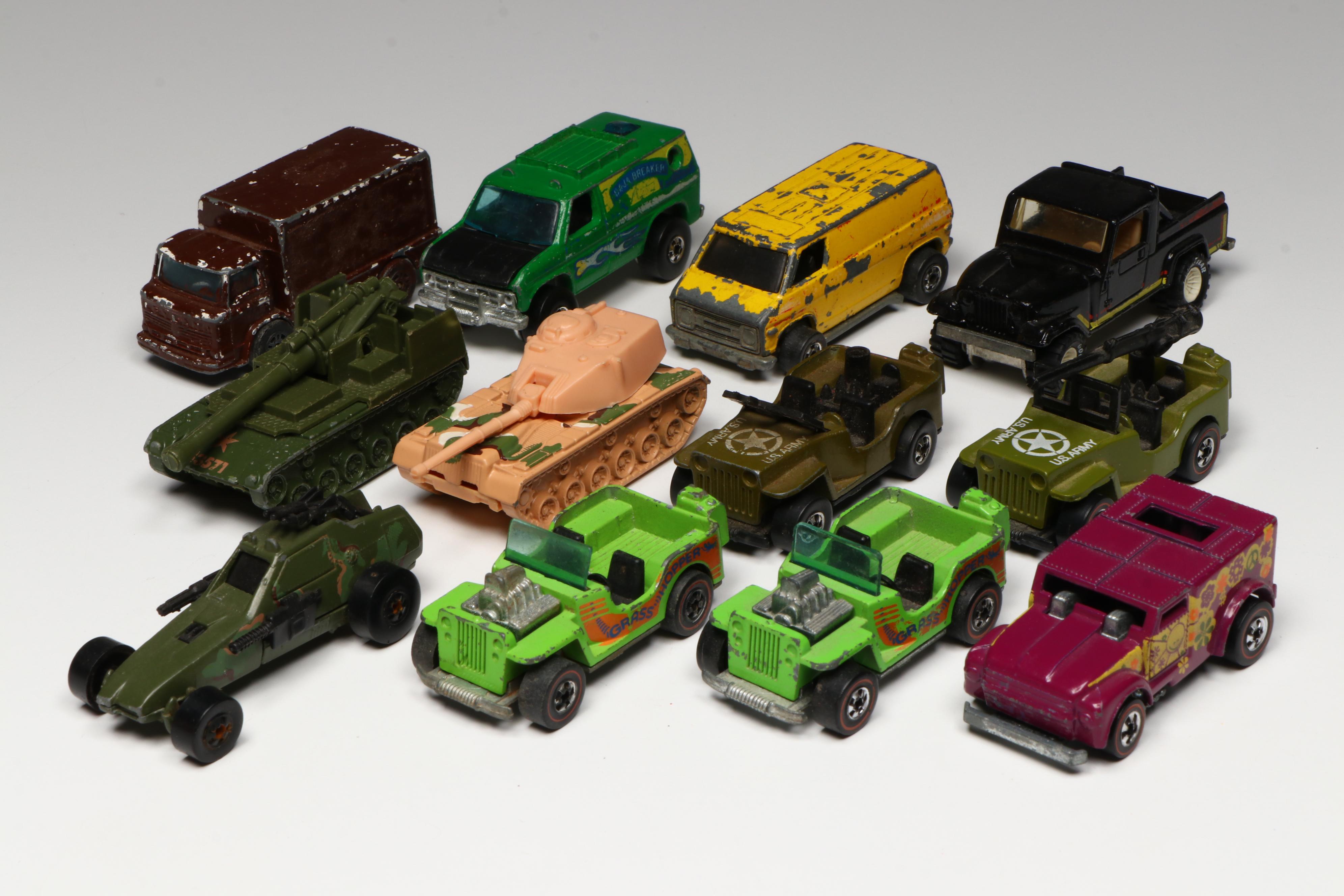 Hot Wheels "Cadillac Seville," "Jaguar XJS" and More Toy Cars