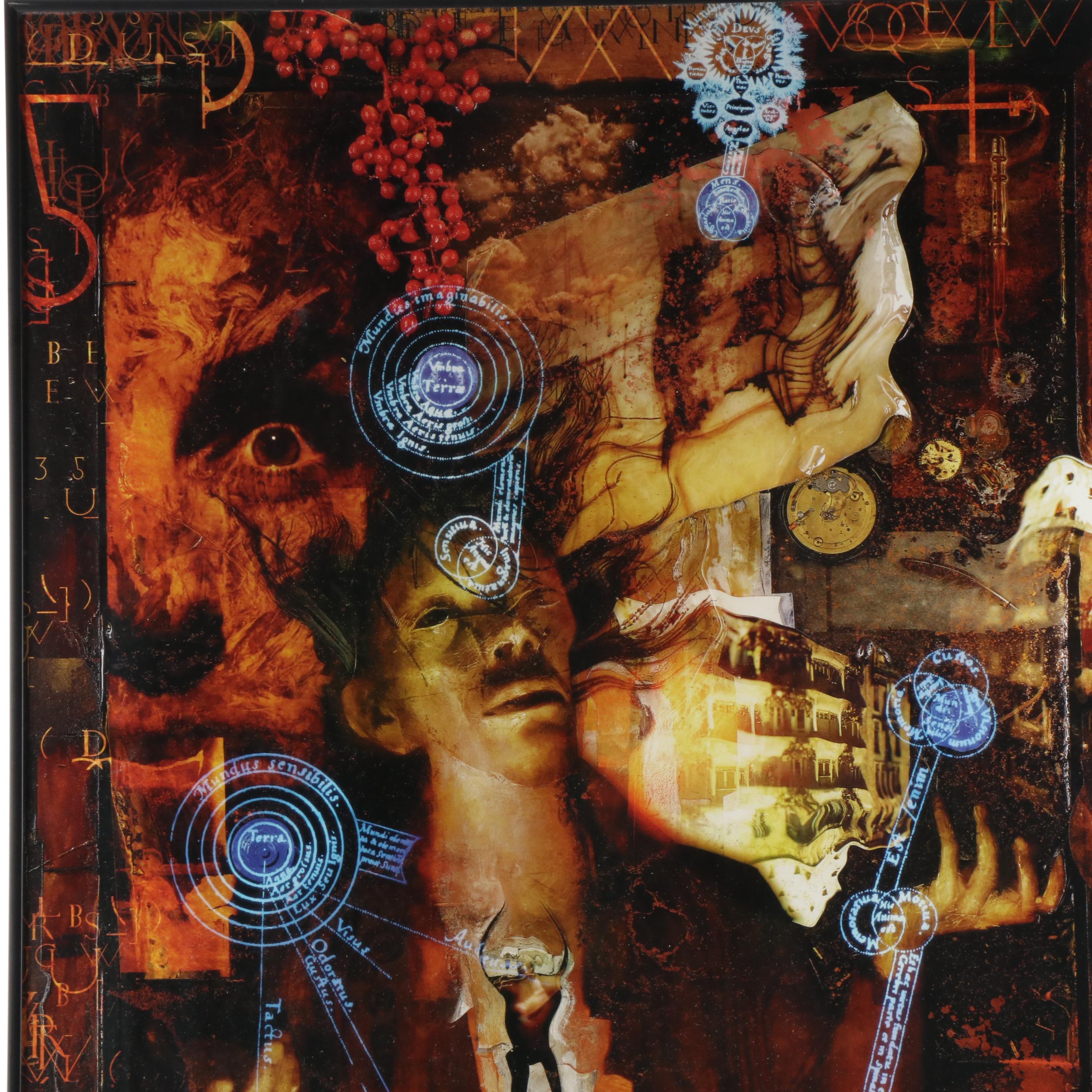 Framed 1997 Poster for DC Comics "The Sandman"