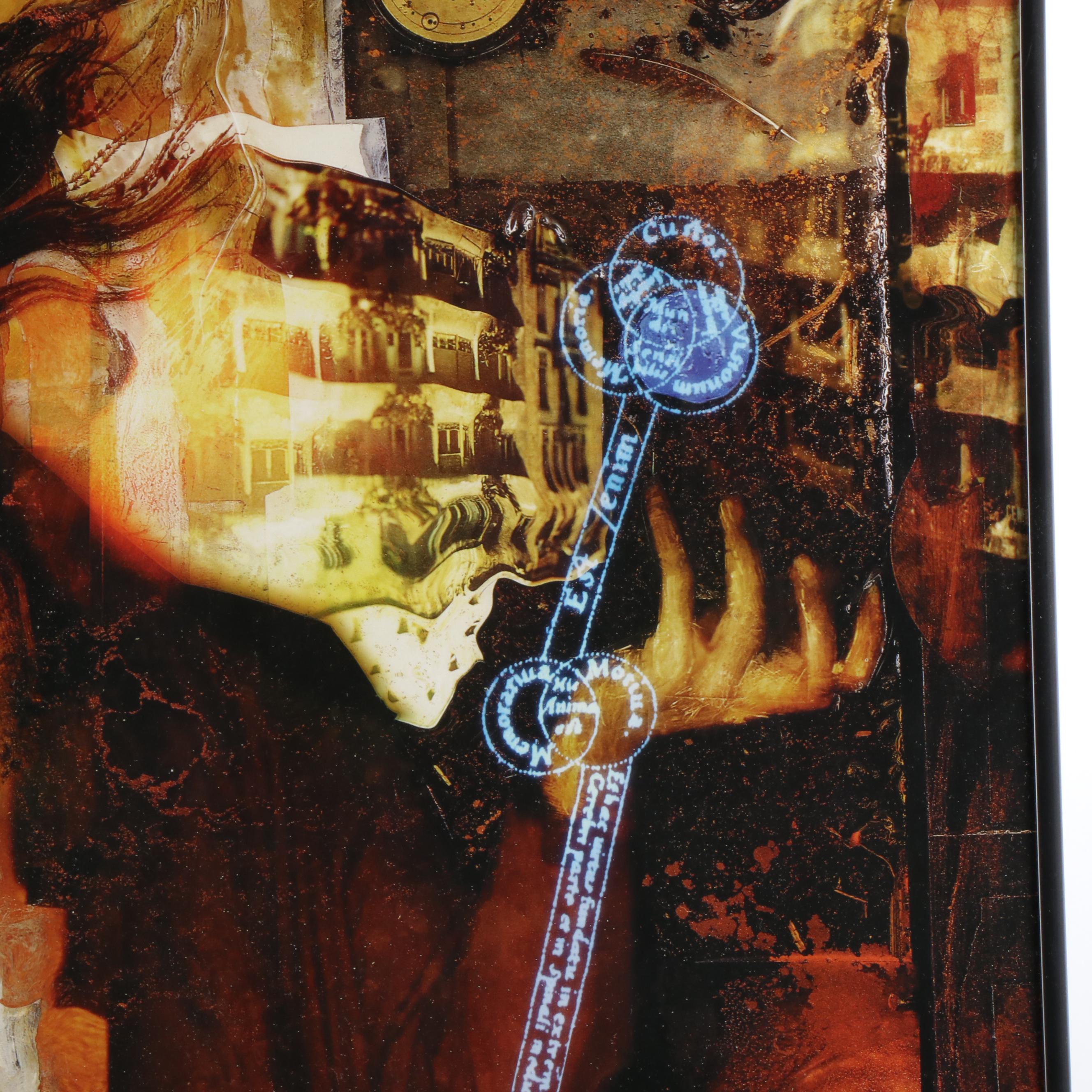 Framed 1997 Poster for DC Comics "The Sandman"