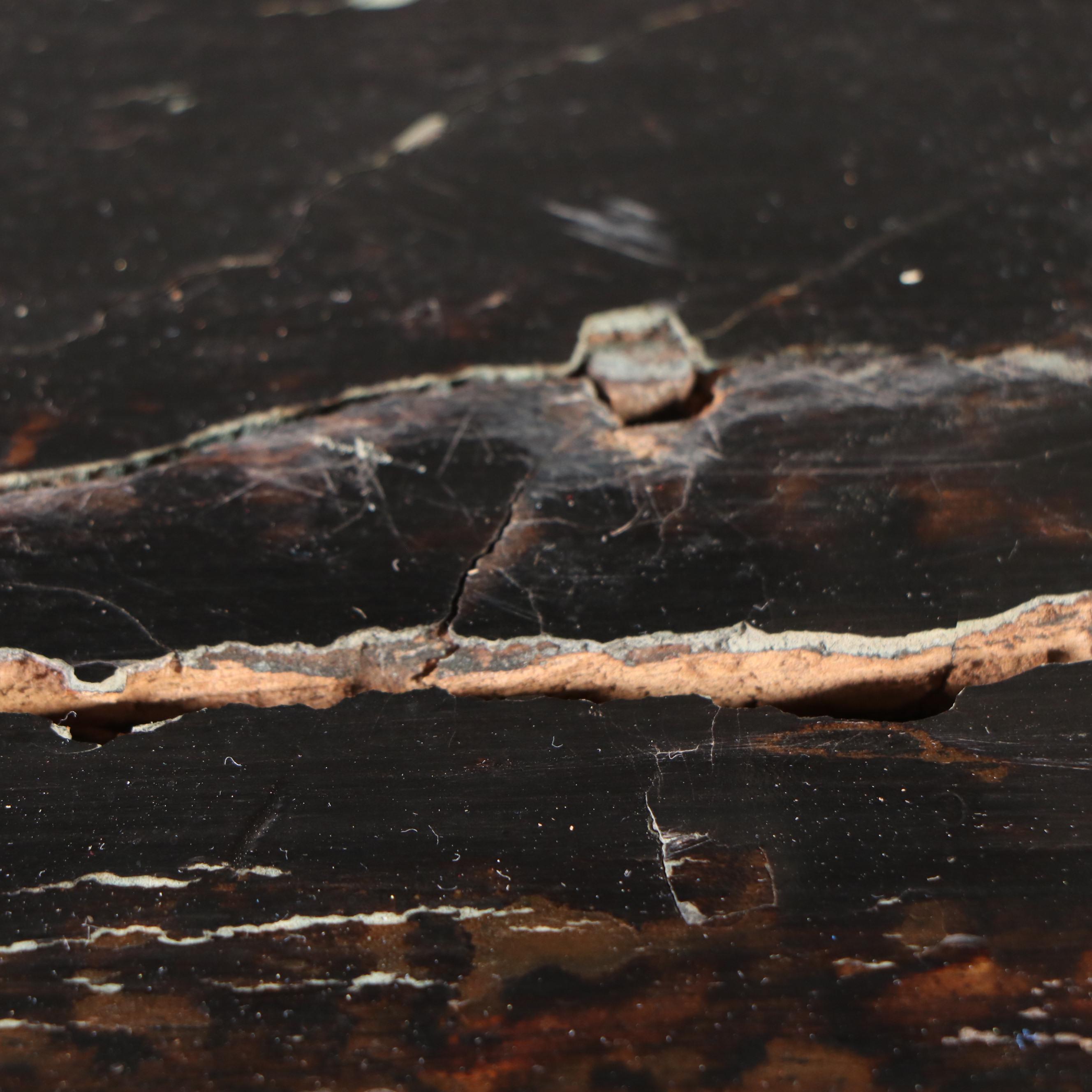 George III Mahogany Tea Table, 19th Century