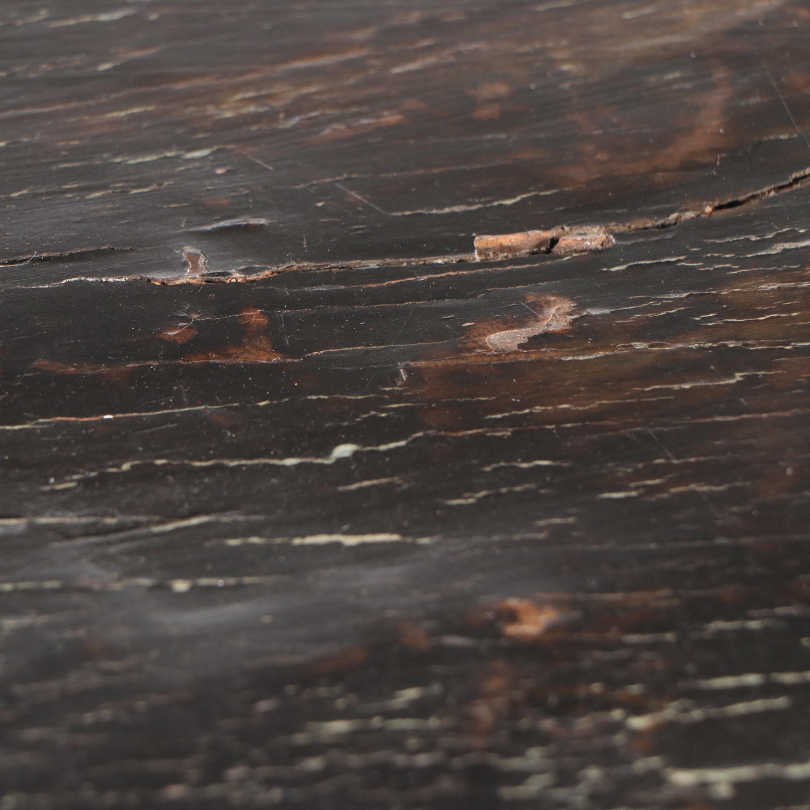 George III Mahogany Tea Table, 19th Century