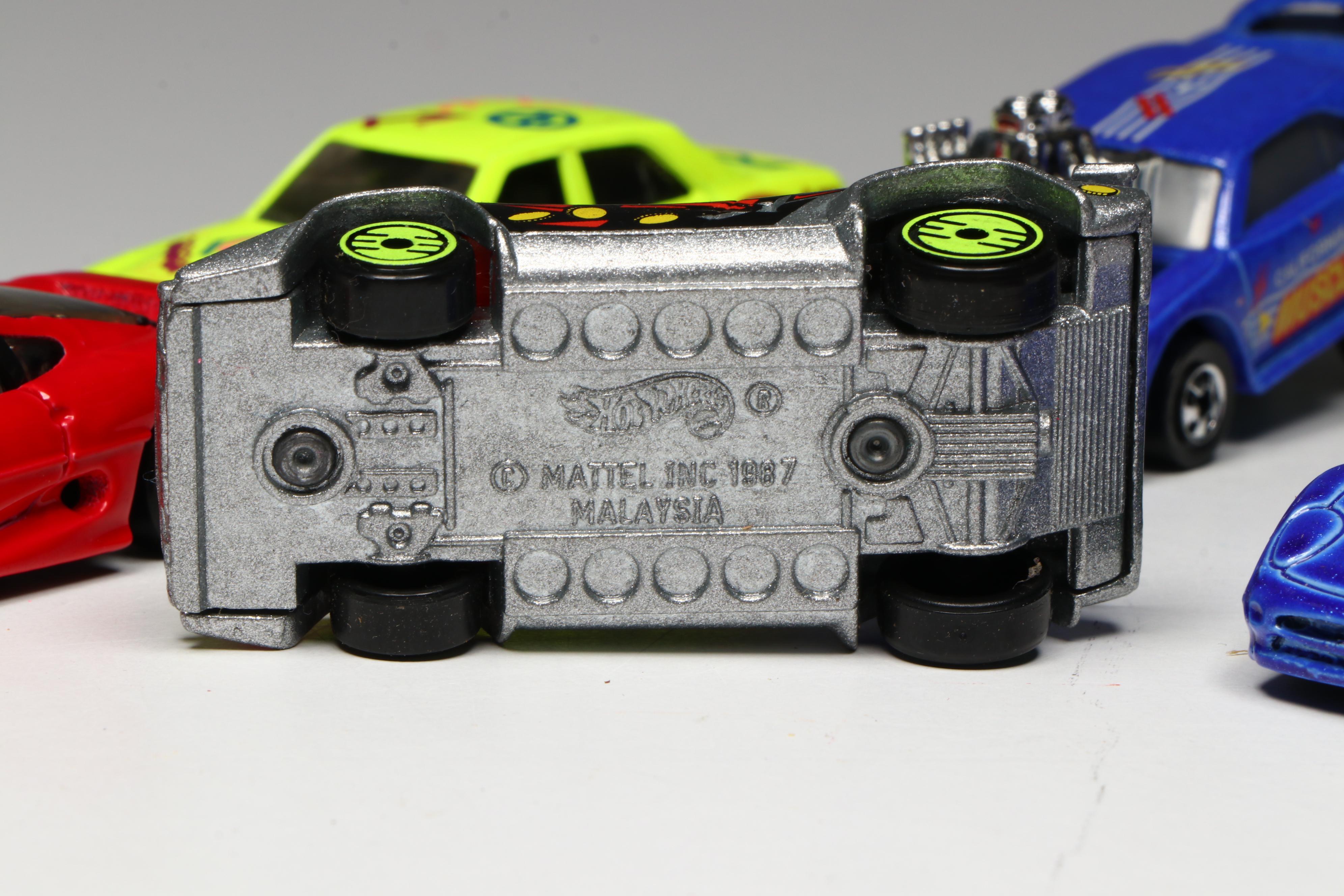 Hot Wheels "308 SEL" with Other Toy Cars and Collector's Case