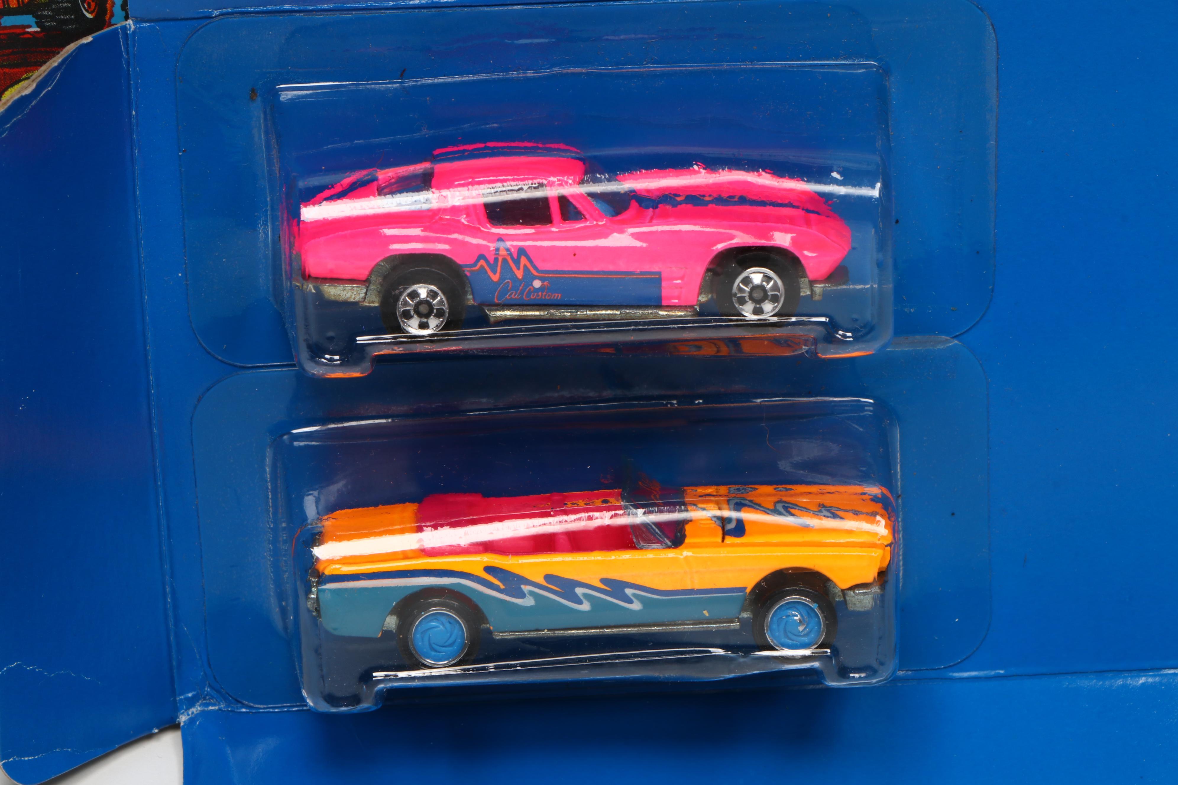 Hot Wheels "308 SEL" with Other Toy Cars and Collector's Case