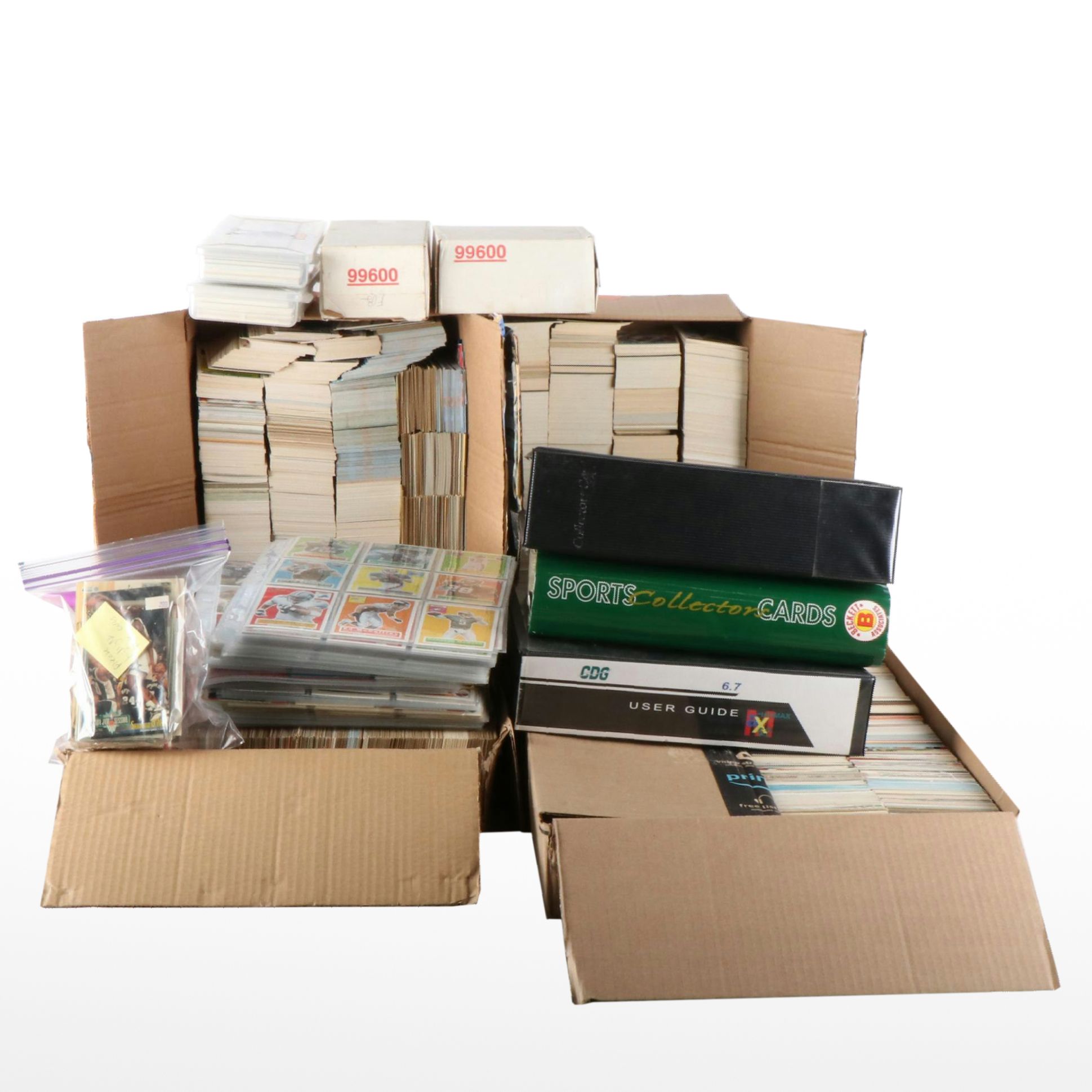 Donruss with Other Sports Cards Featuring Michael Jordan, Bo Jackson, and More