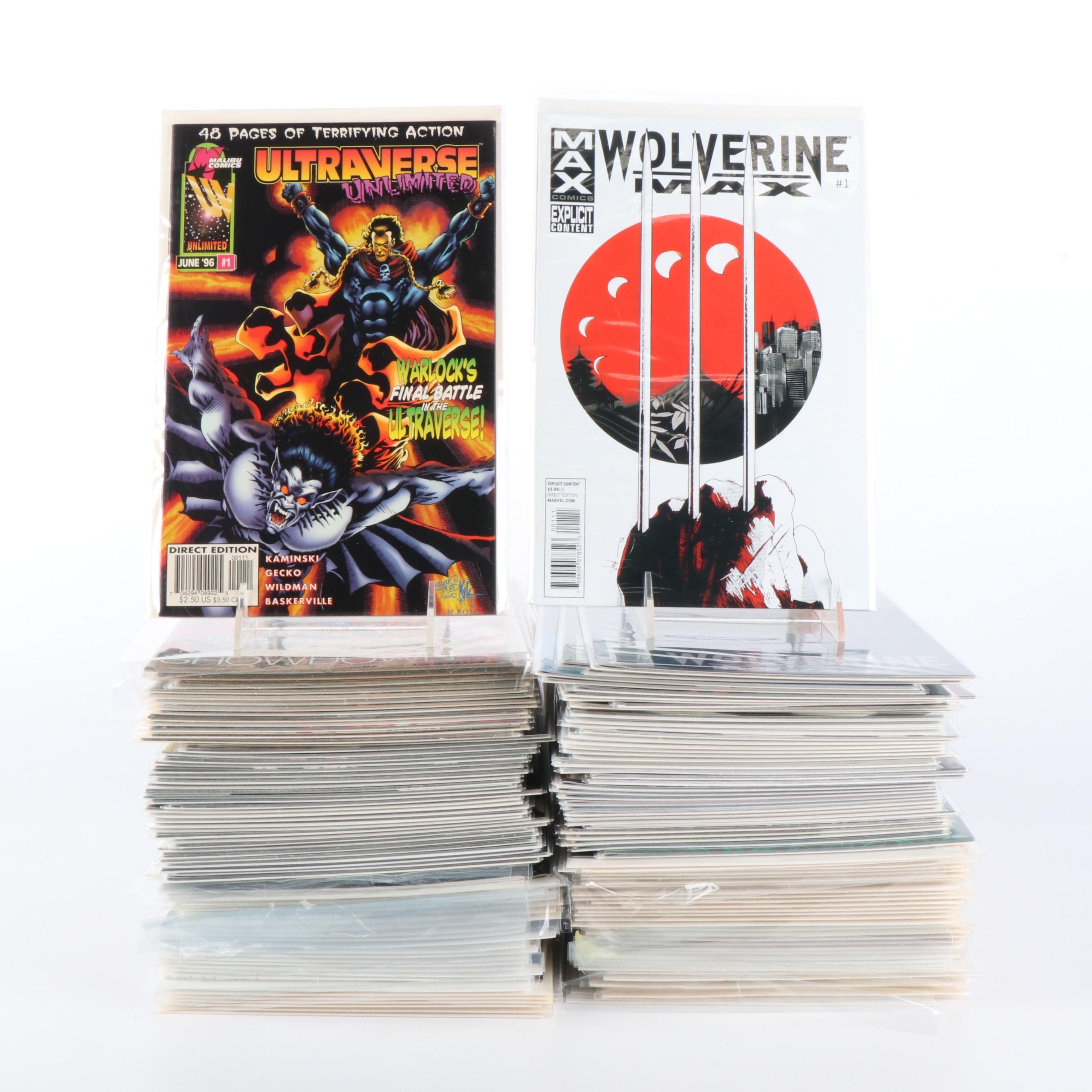 150+ Modern Age Comic Books Including "The Punisher"