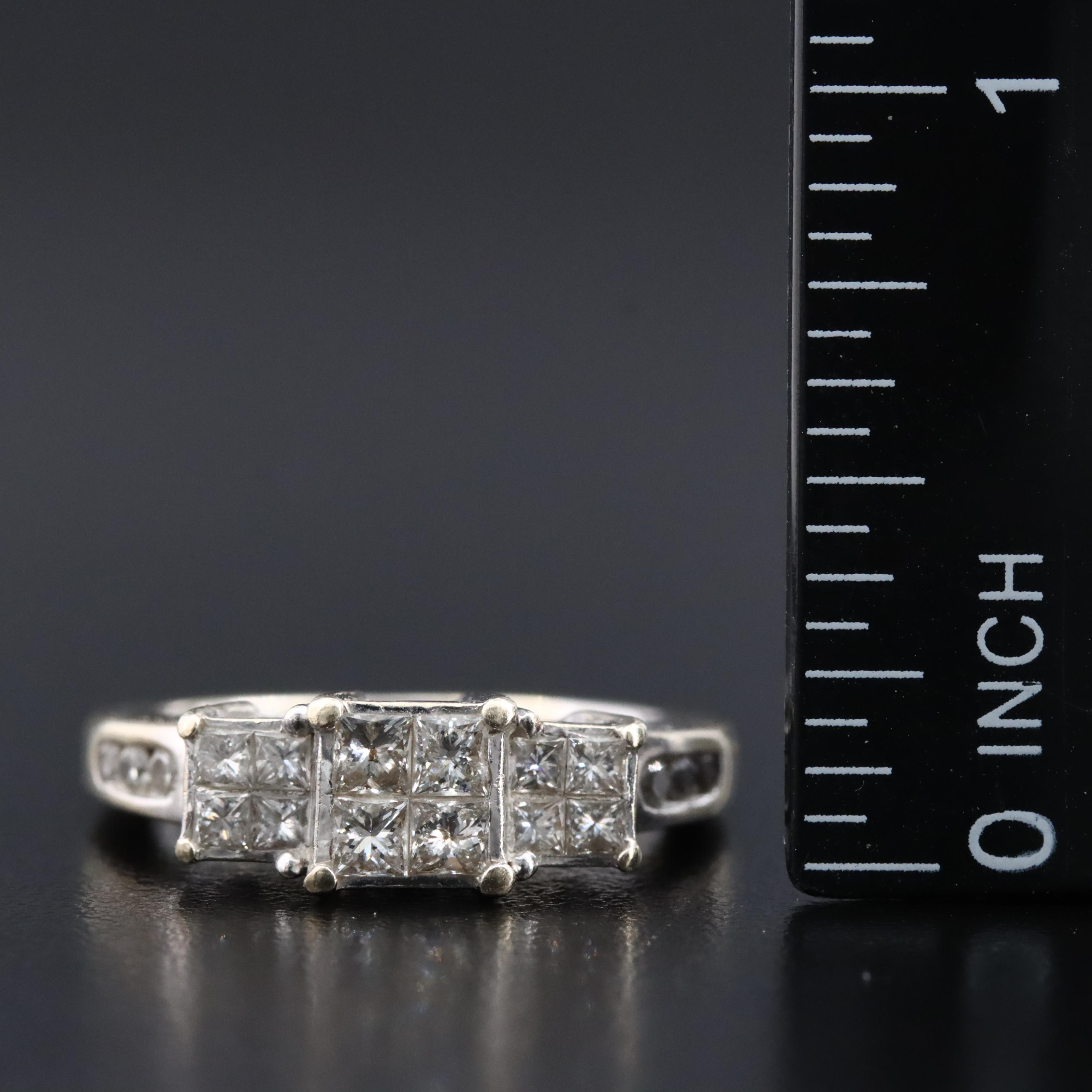 14K 0.98 CTW Diamond Ring