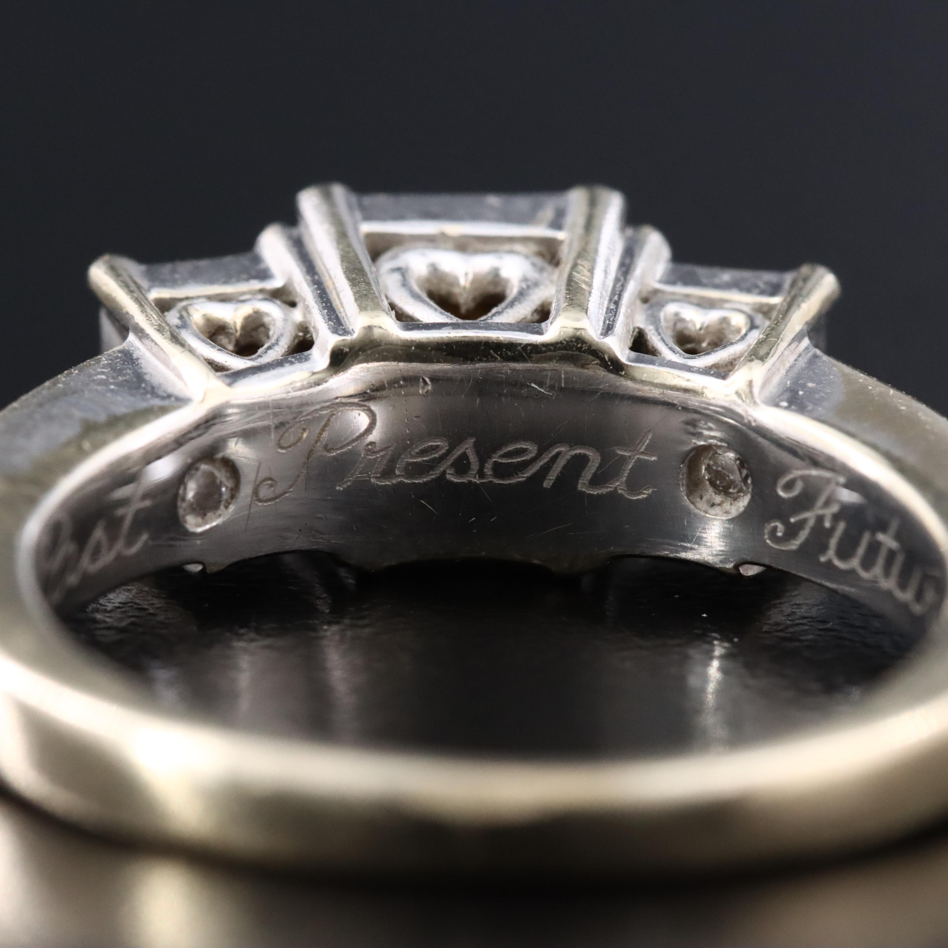 14K 0.98 CTW Diamond Ring