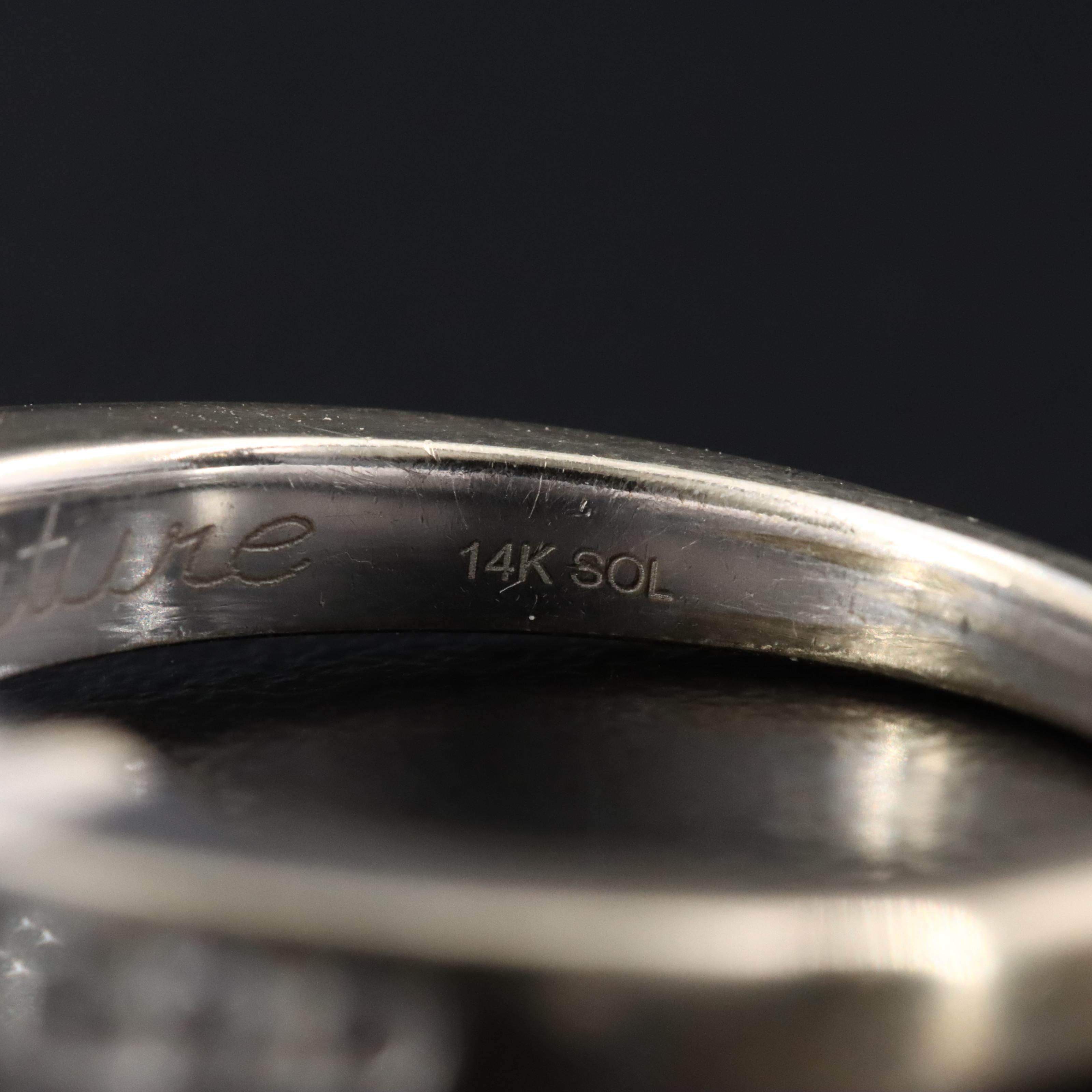 14K 0.98 CTW Diamond Ring