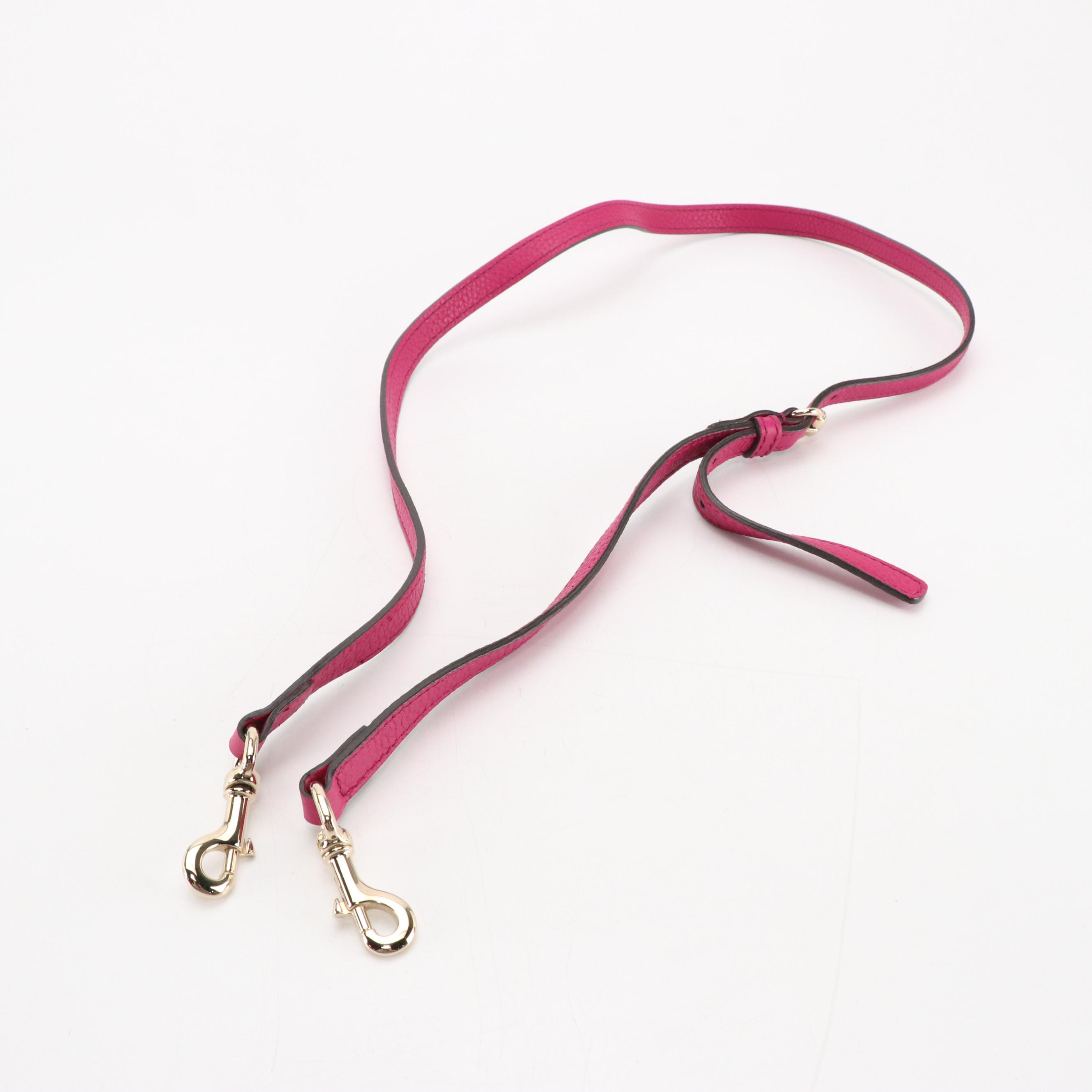 Gucci Tassel Zip Soho Two-Way Tote Bag in Magenta Grained Calfskin Leather