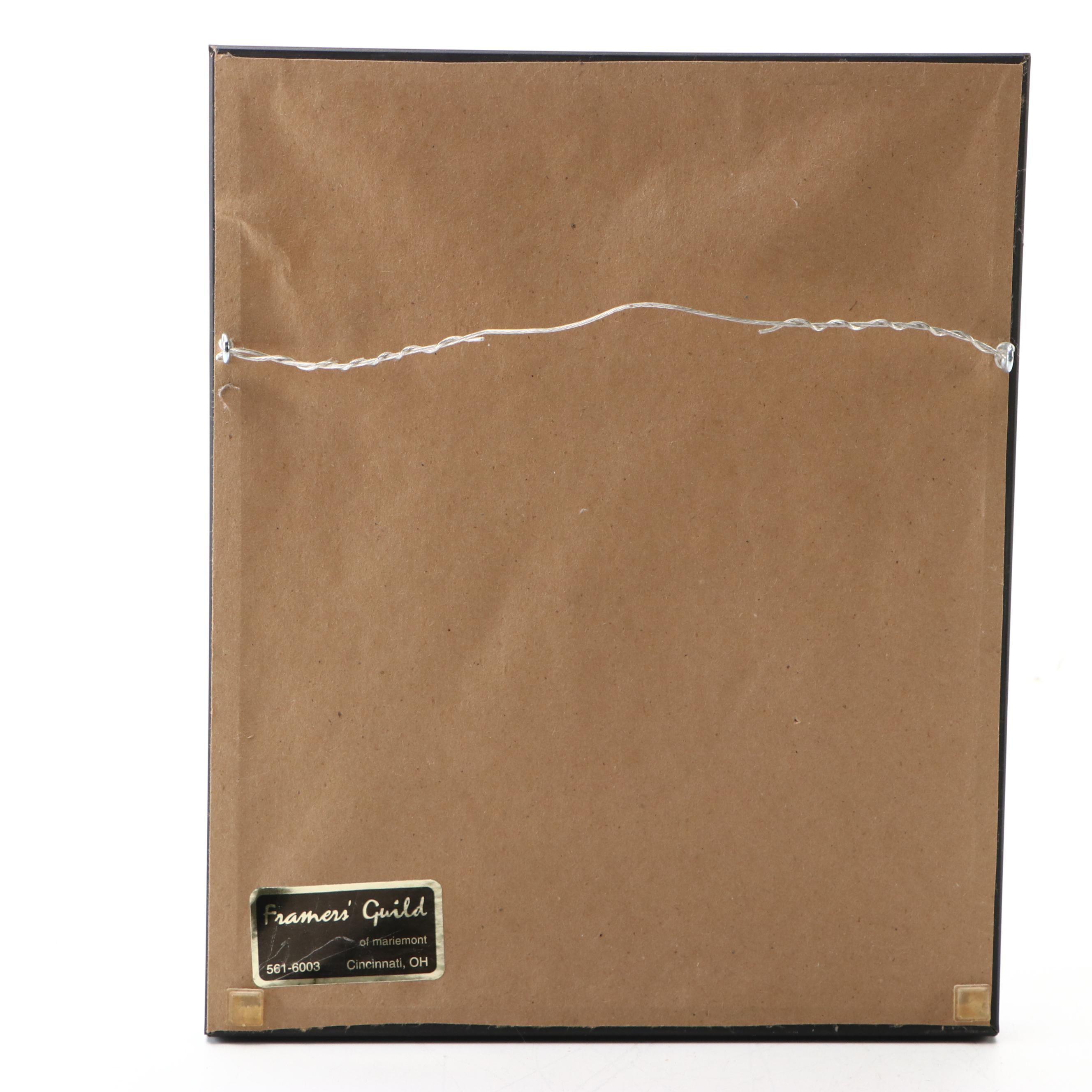 Noella Trippetti Floral Ink Drawing