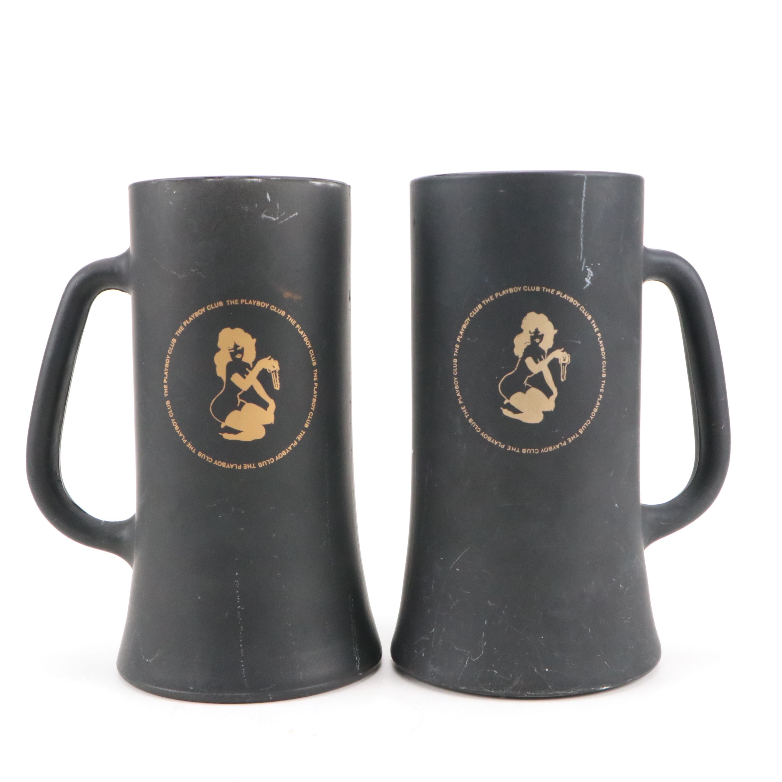 The Playboy Club Beer Mugs with Belleek Rose Parisian Cache Pot and More