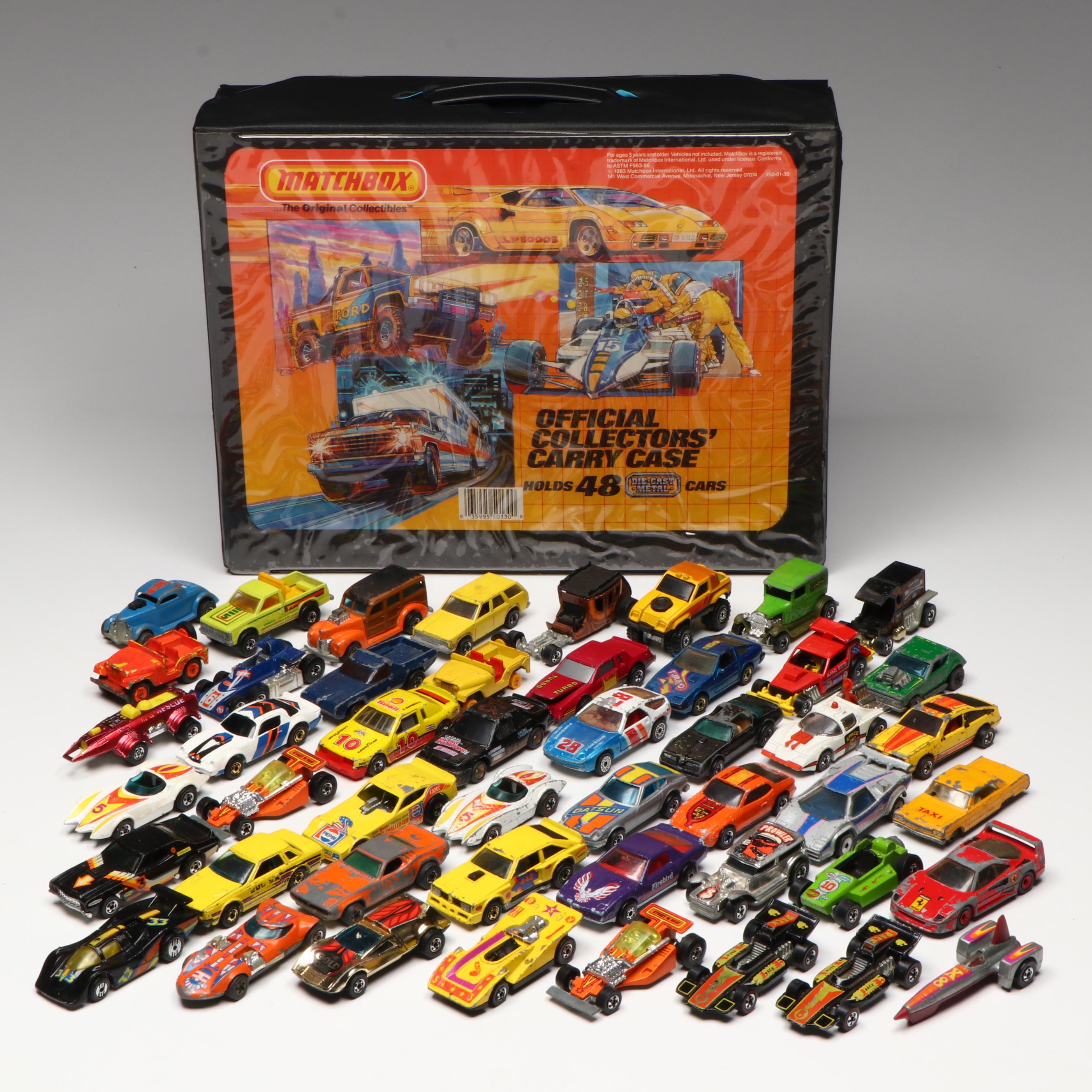 Hot Wheels "Z Whiz," "Lickety Six" and More Toy Cars in Case
