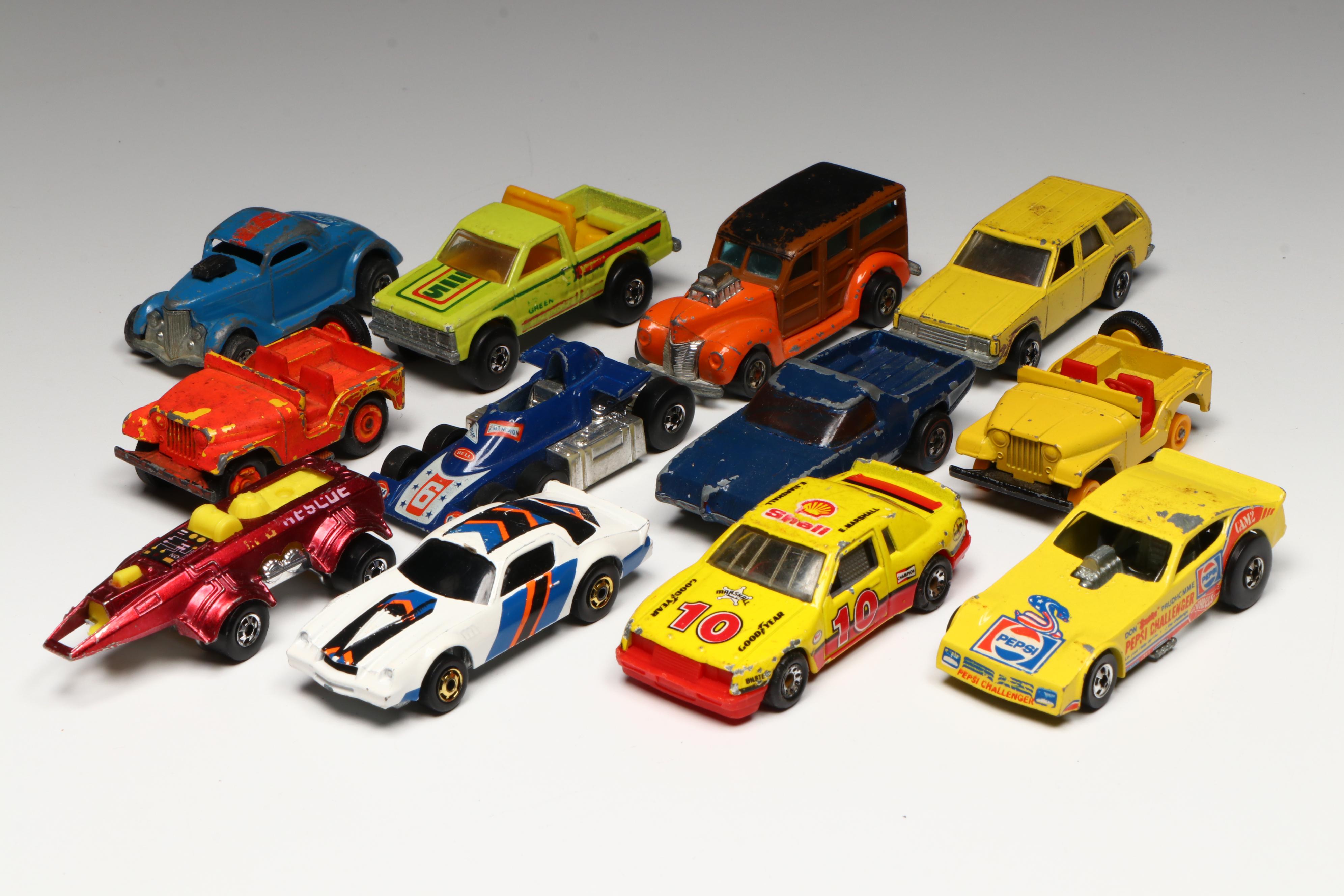 Hot Wheels "Z Whiz," "Lickety Six" and More Toy Cars in Case