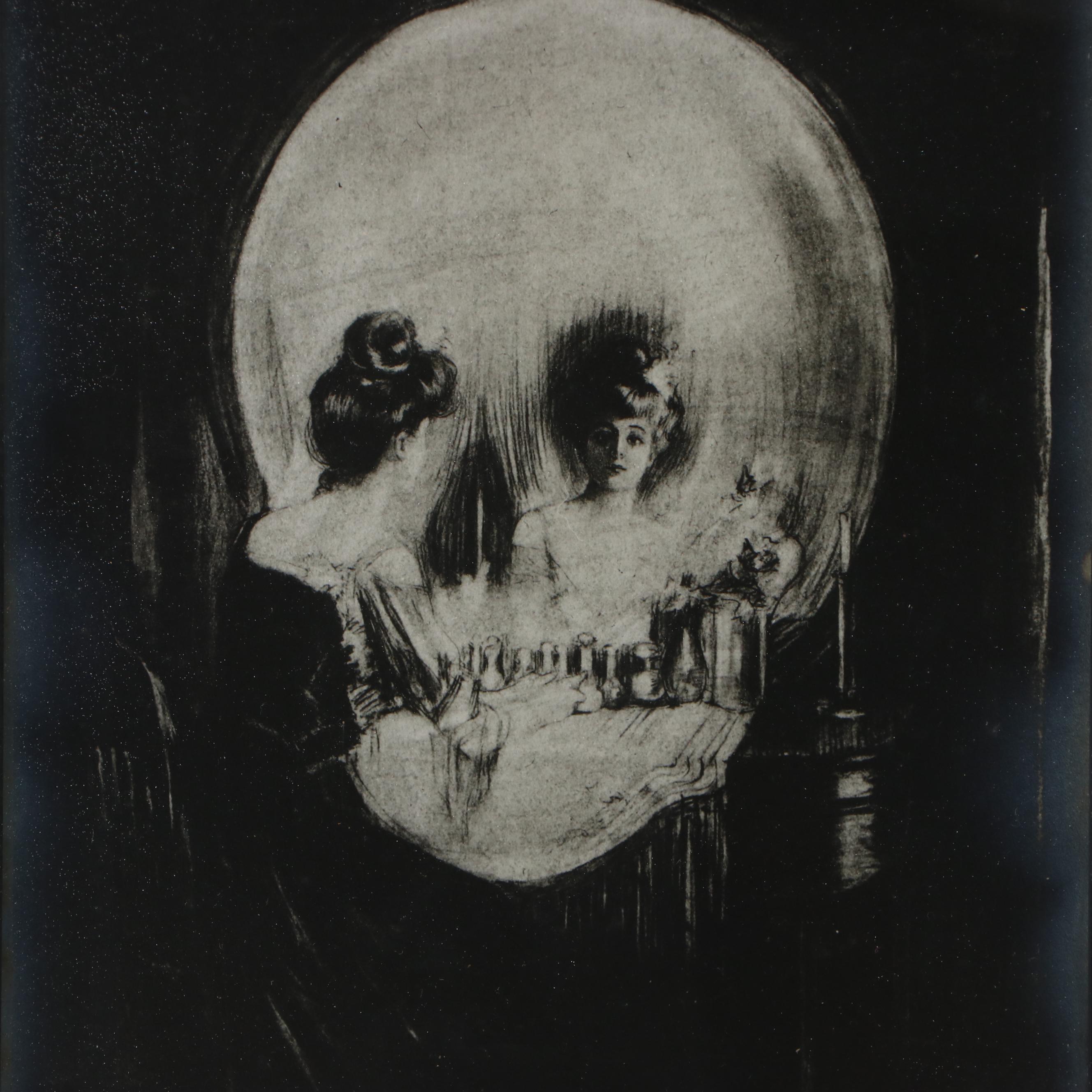 Reproduction Print "All is Vanity" After Charles Allan Gilbert