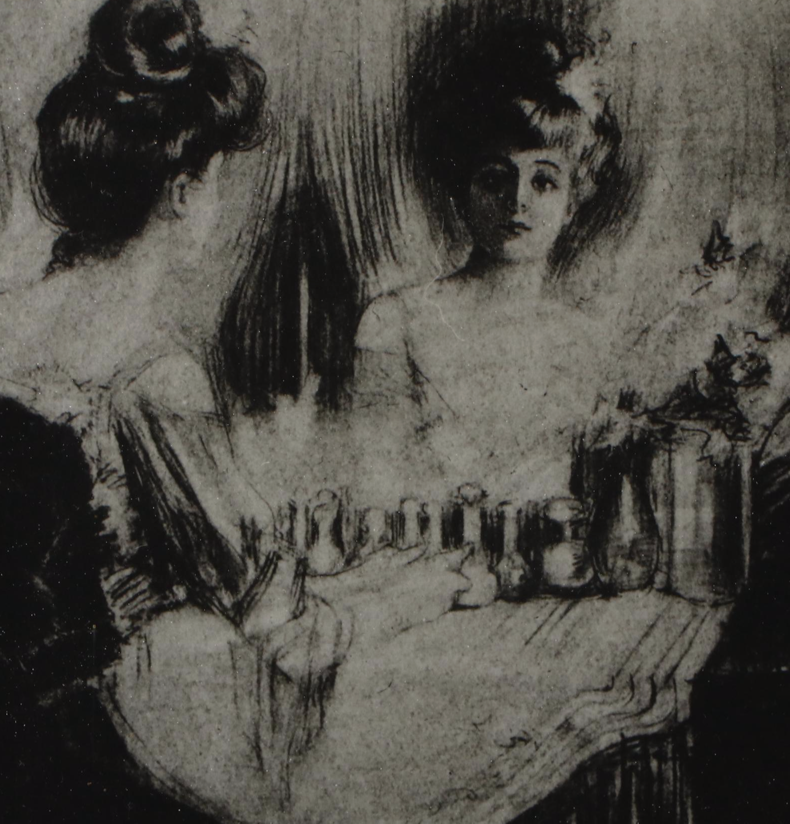 Reproduction Print "All is Vanity" After Charles Allan Gilbert