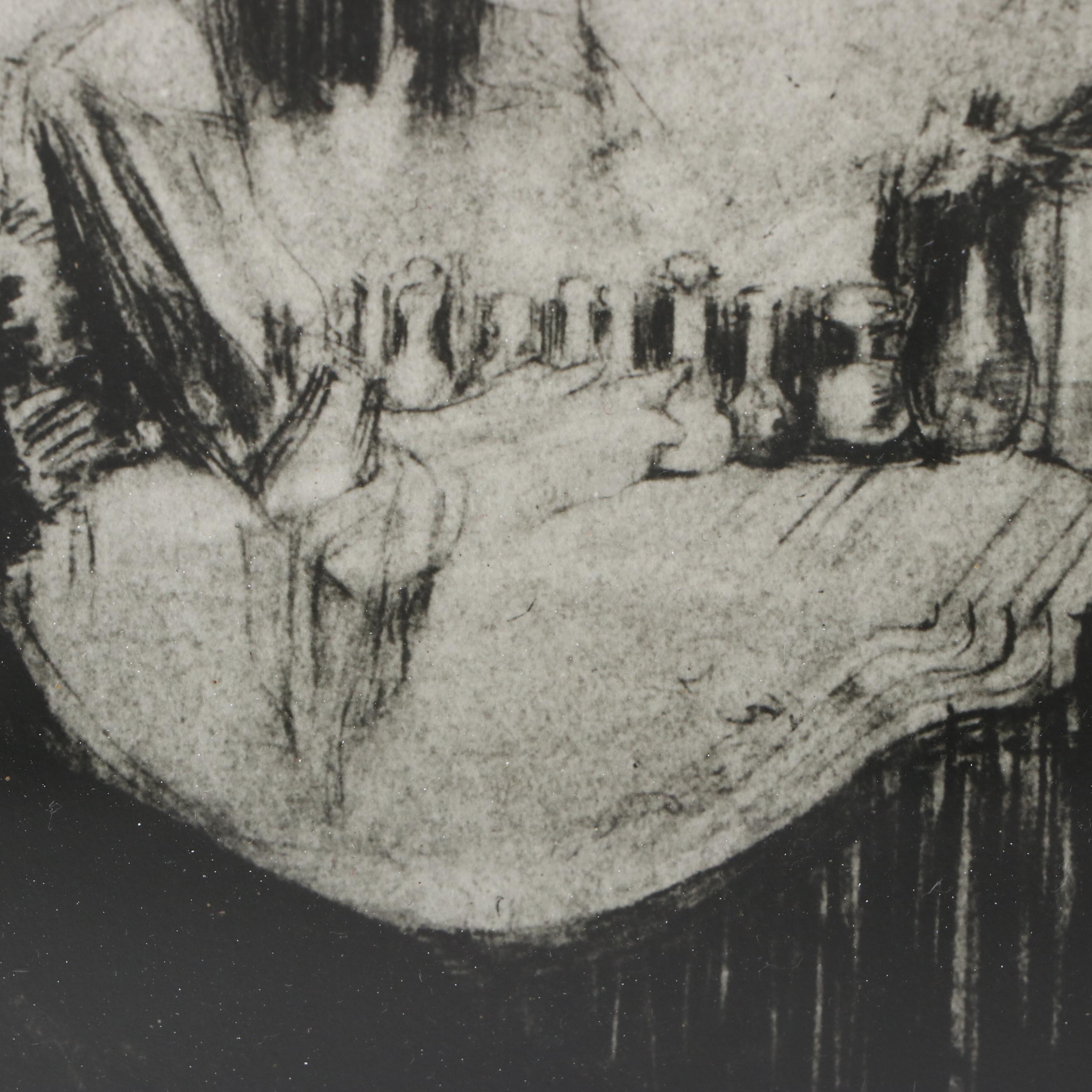 Reproduction Print "All is Vanity" After Charles Allan Gilbert