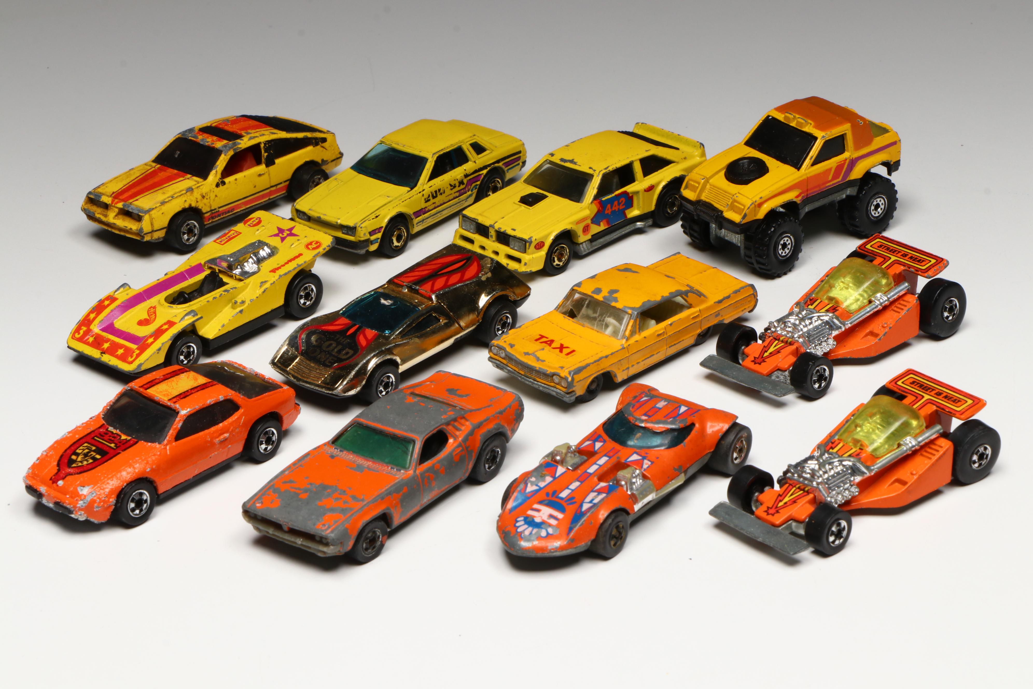 Hot Wheels "Z Whiz," "Lickety Six" and More Toy Cars in Case