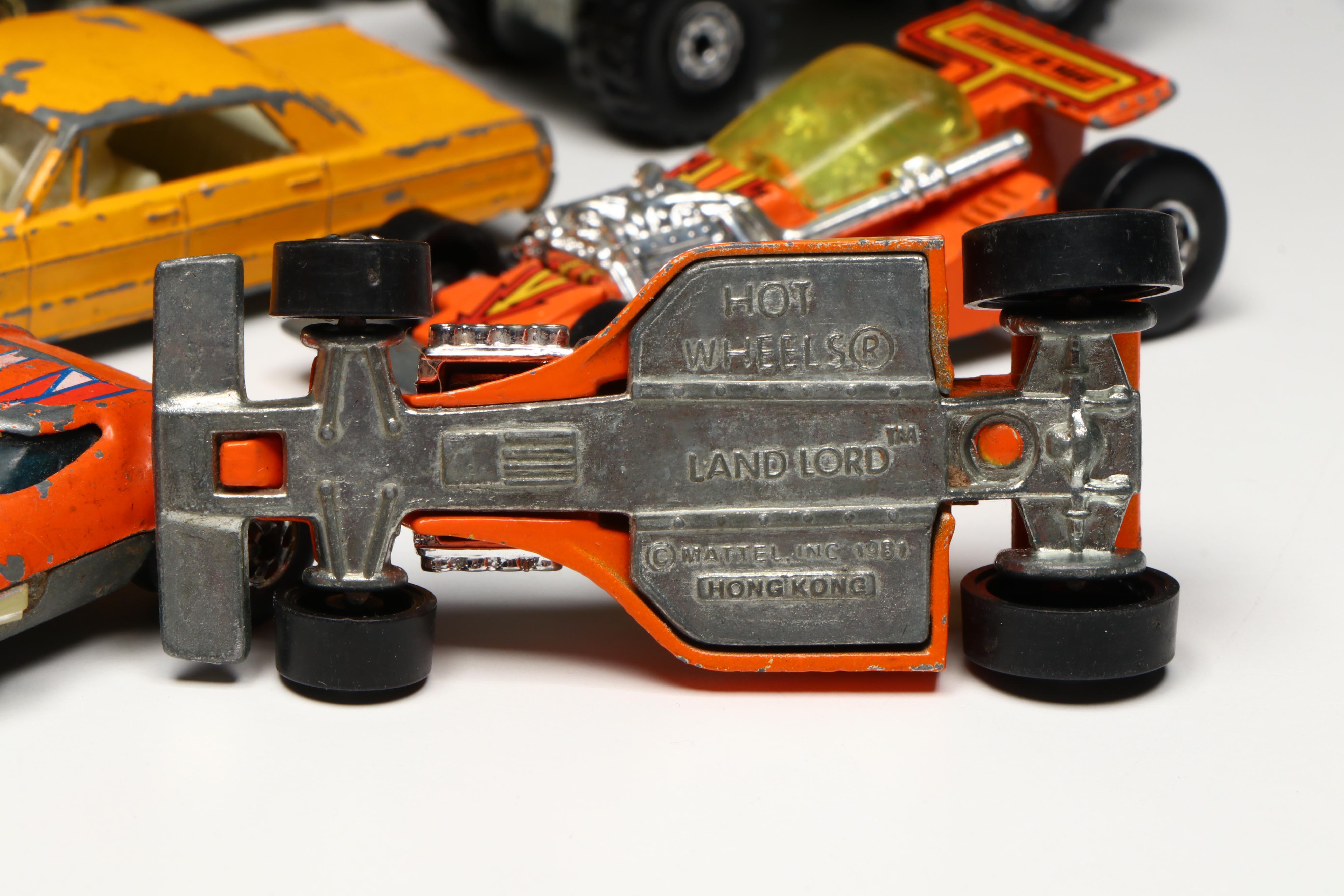 Hot Wheels "Z Whiz," "Lickety Six" and More Toy Cars in Case