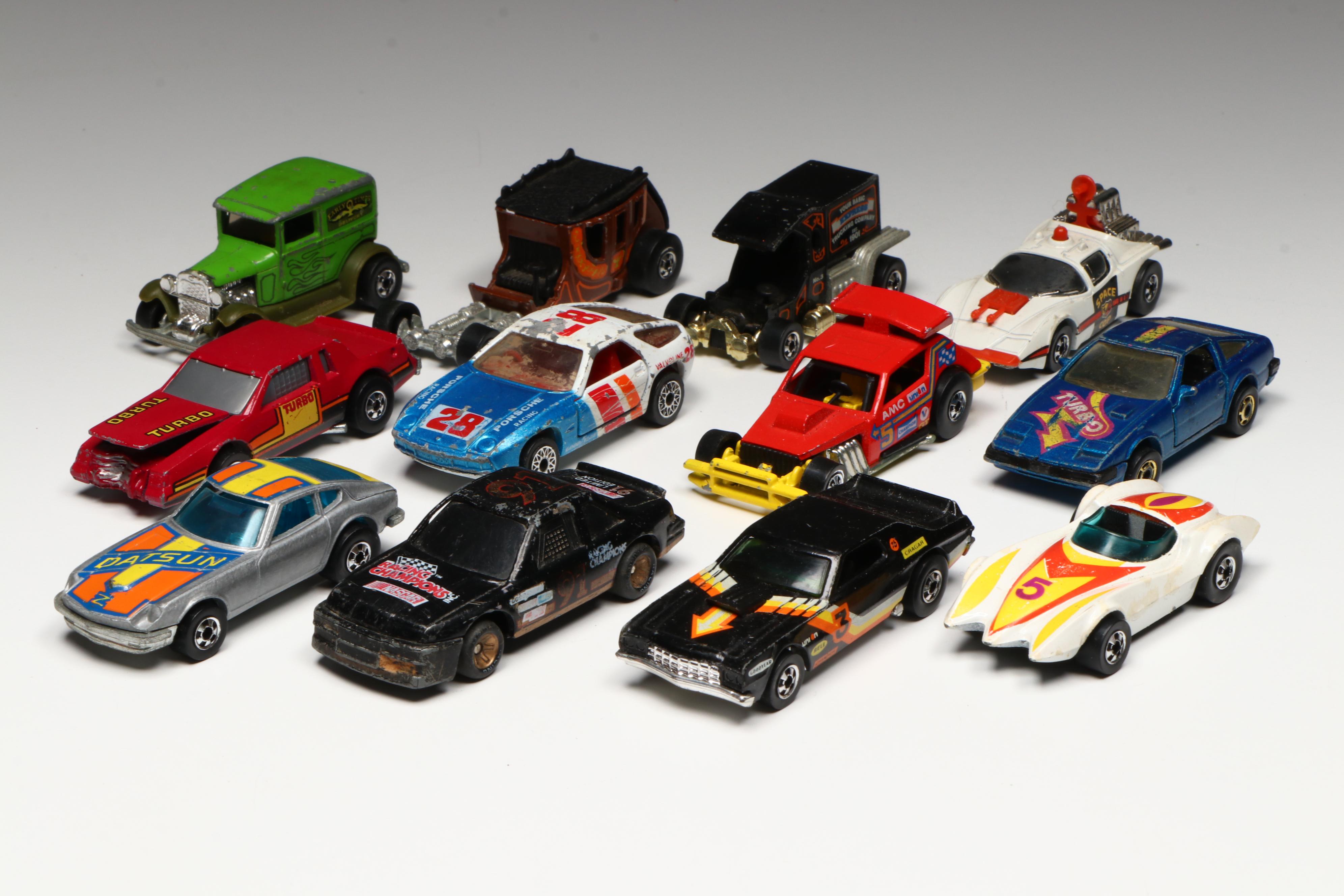 Hot Wheels "Z Whiz," "Lickety Six" and More Toy Cars in Case