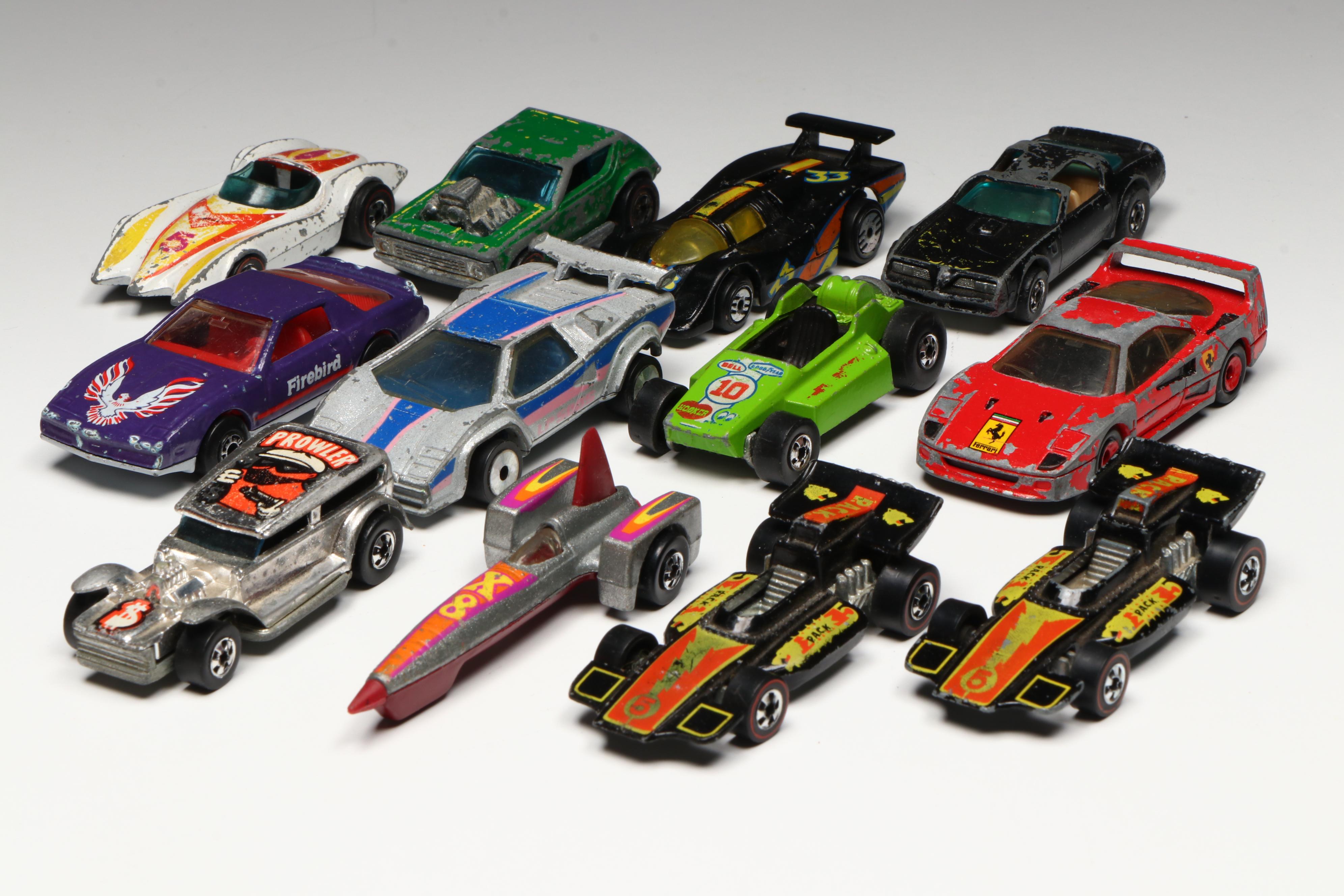 Hot Wheels "Z Whiz," "Lickety Six" and More Toy Cars in Case