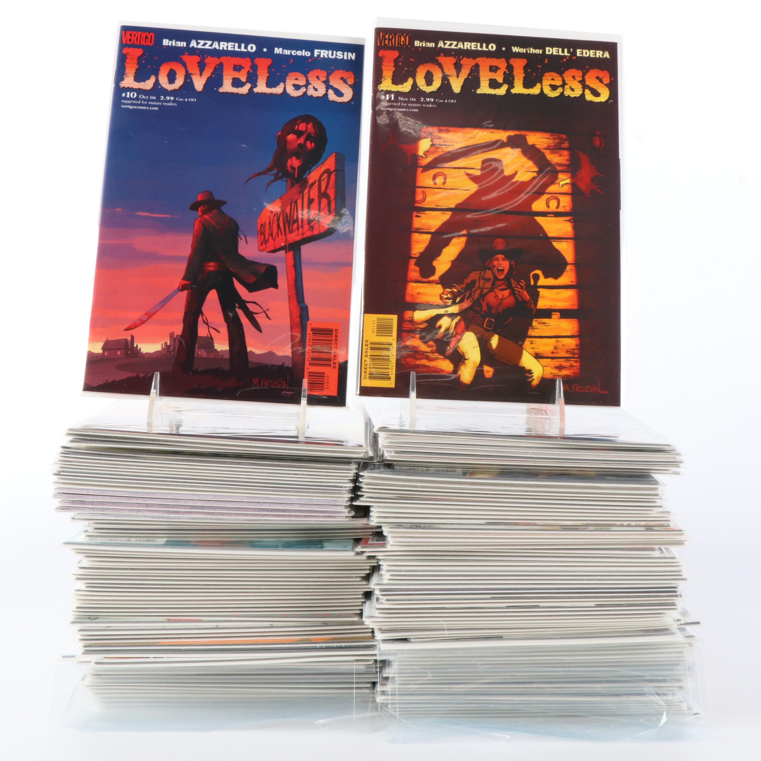 150+ Modern Age Comic Books Featuring "100 Bullets" and "Heavy Liquid"