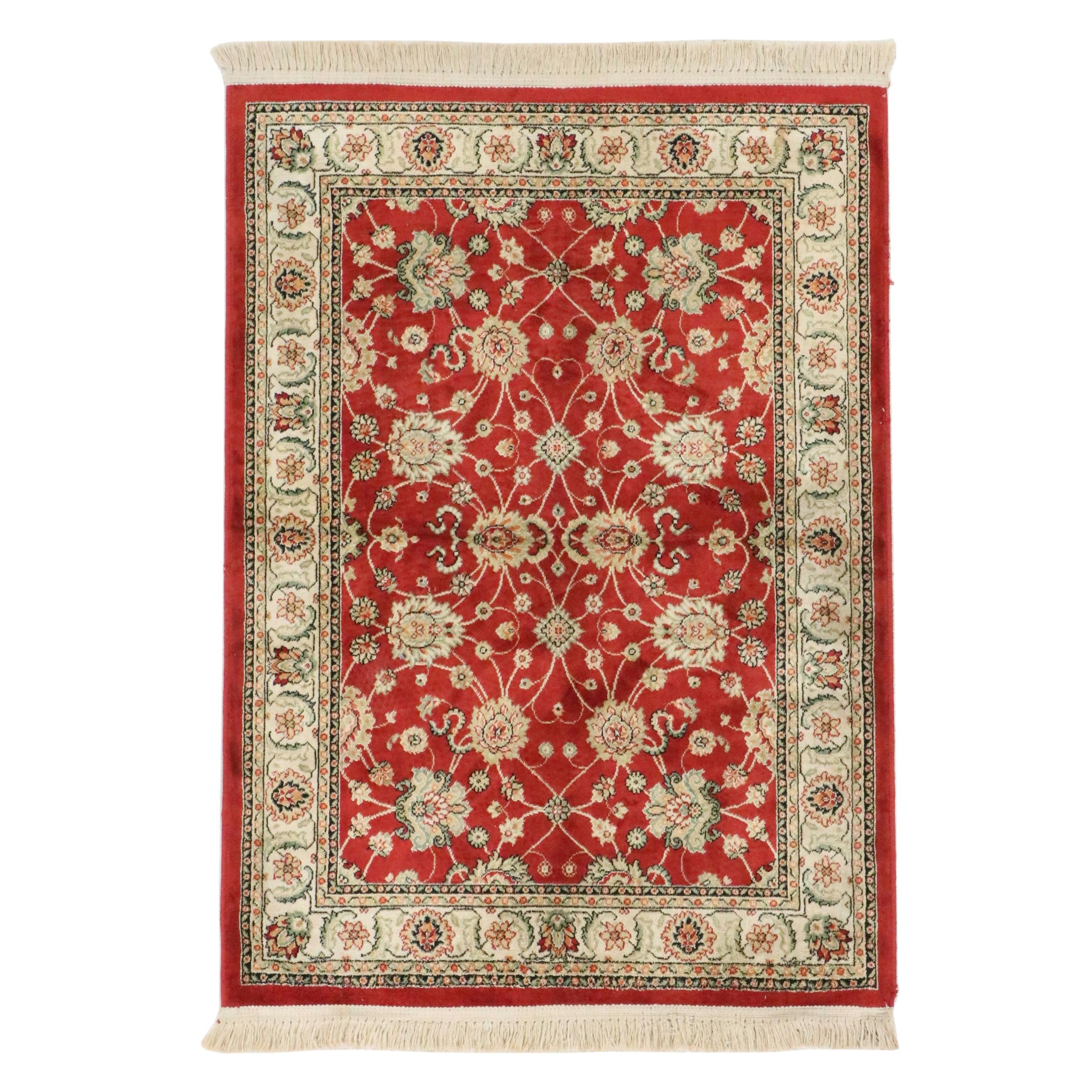 3'3 x 4'11 Machine Made Persian Style Accent Rug