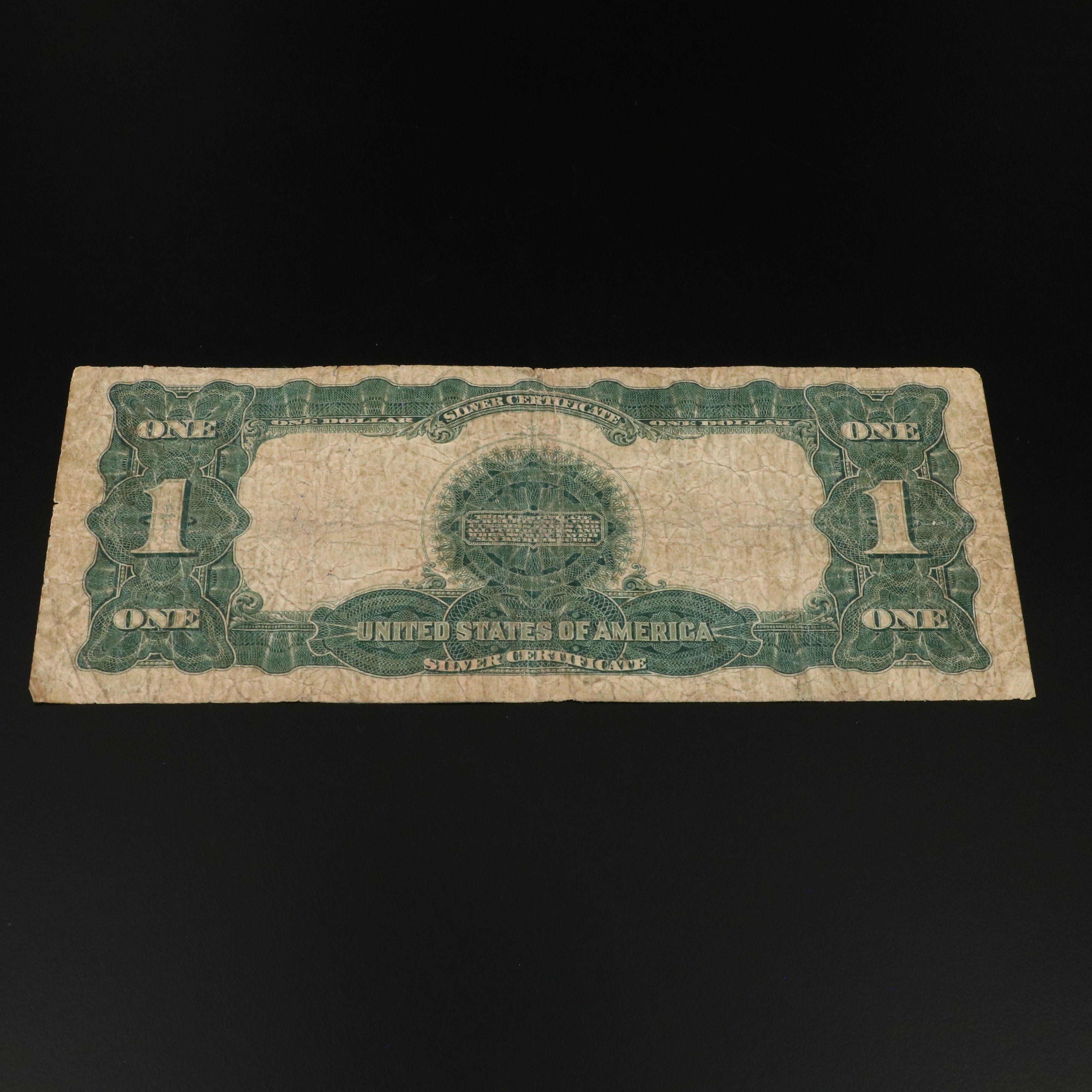 1899 Black Eagle One Dollar Silver Certificate
