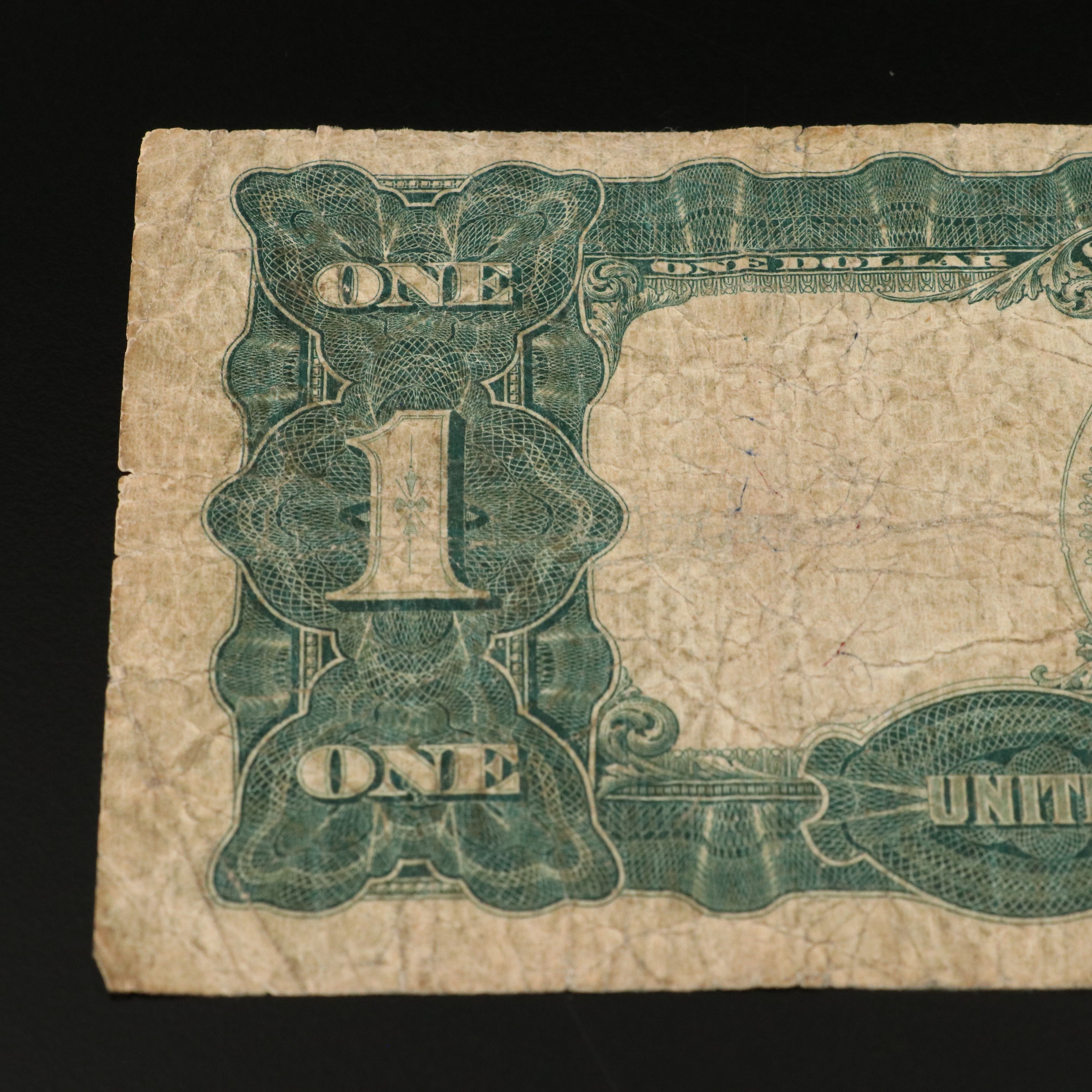 1899 Black Eagle One Dollar Silver Certificate