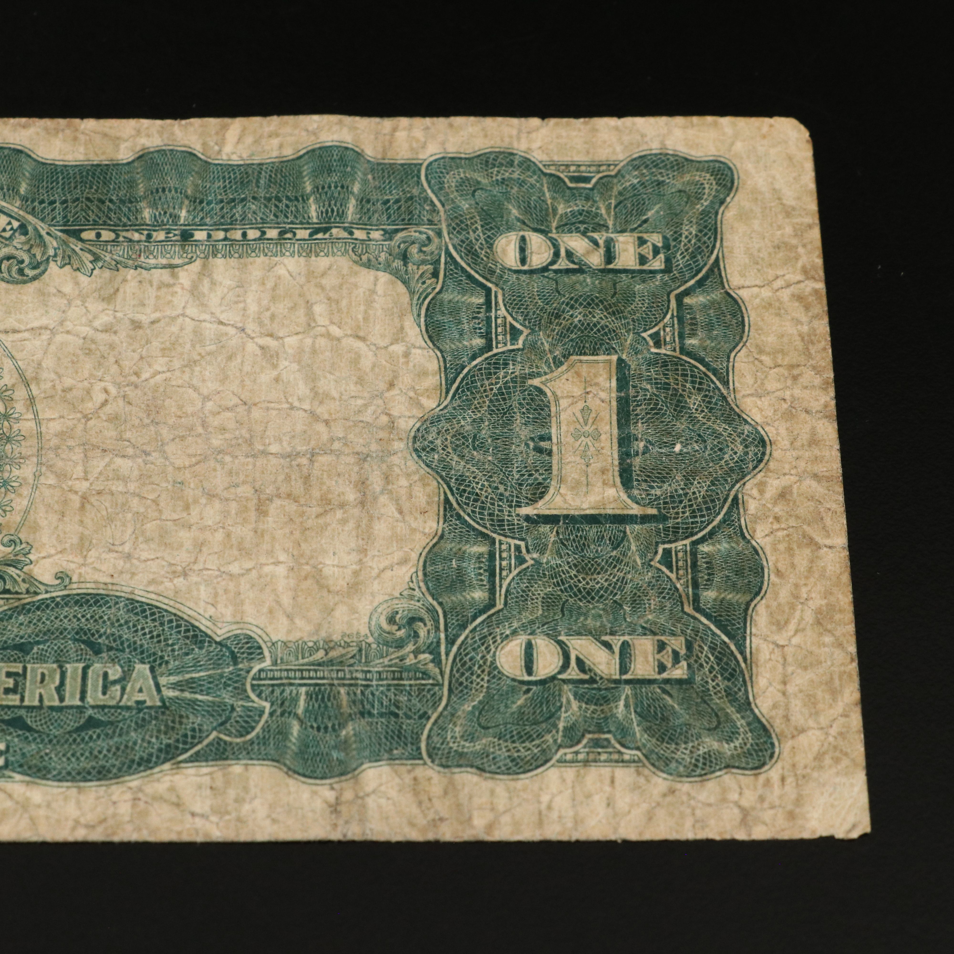 1899 Black Eagle One Dollar Silver Certificate