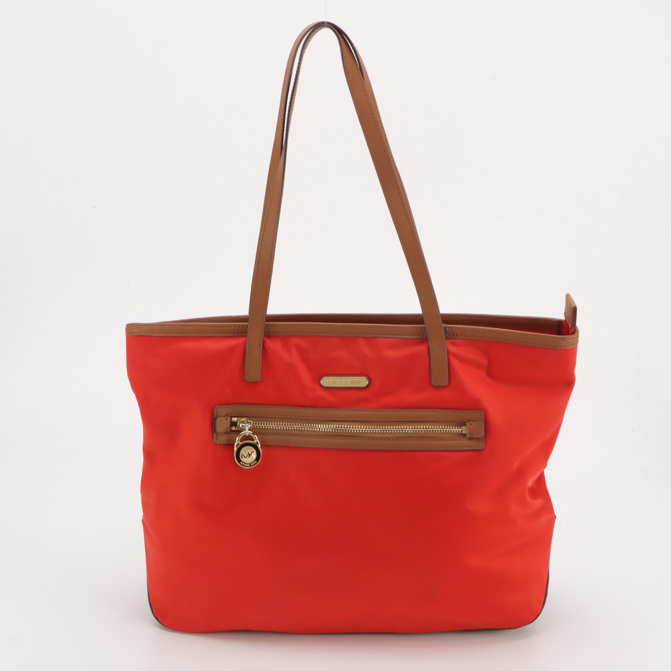 Michael Kors Black Leather Wallets, Nylon Tote Bag and Messenger Crossbody