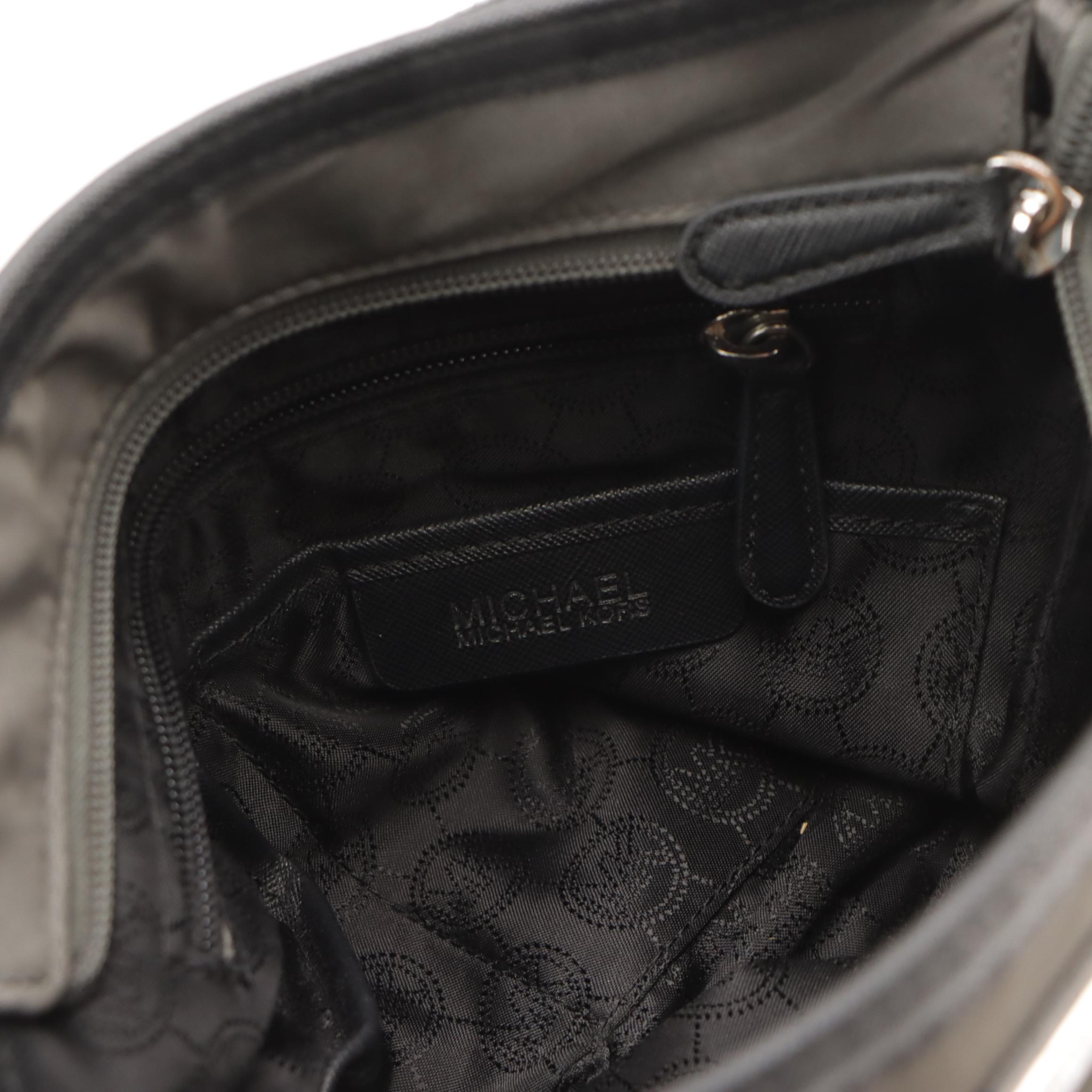 Michael Kors Black Leather Wallets, Nylon Tote Bag and Messenger Crossbody