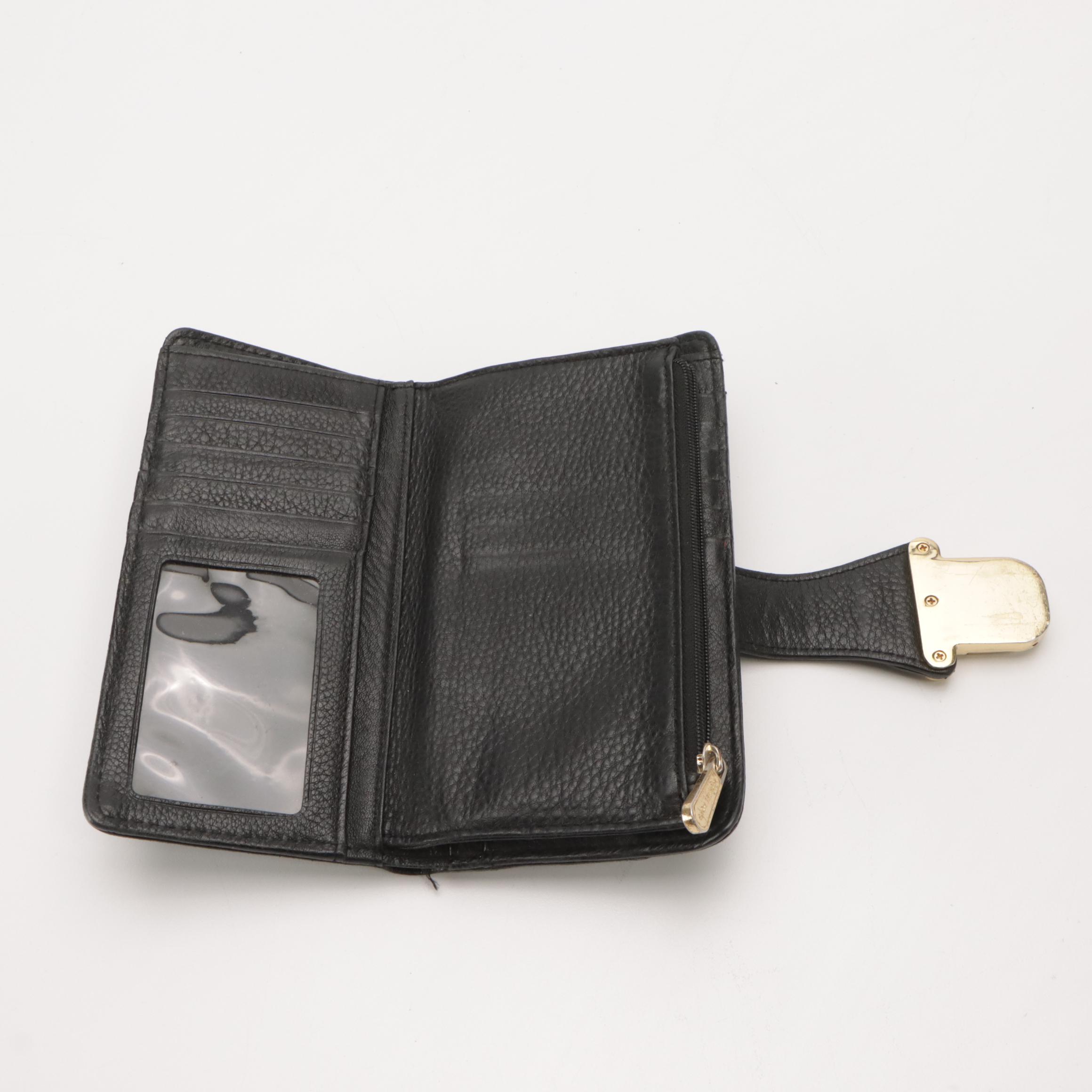 Michael Kors Black Leather Wallets, Nylon Tote Bag and Messenger Crossbody