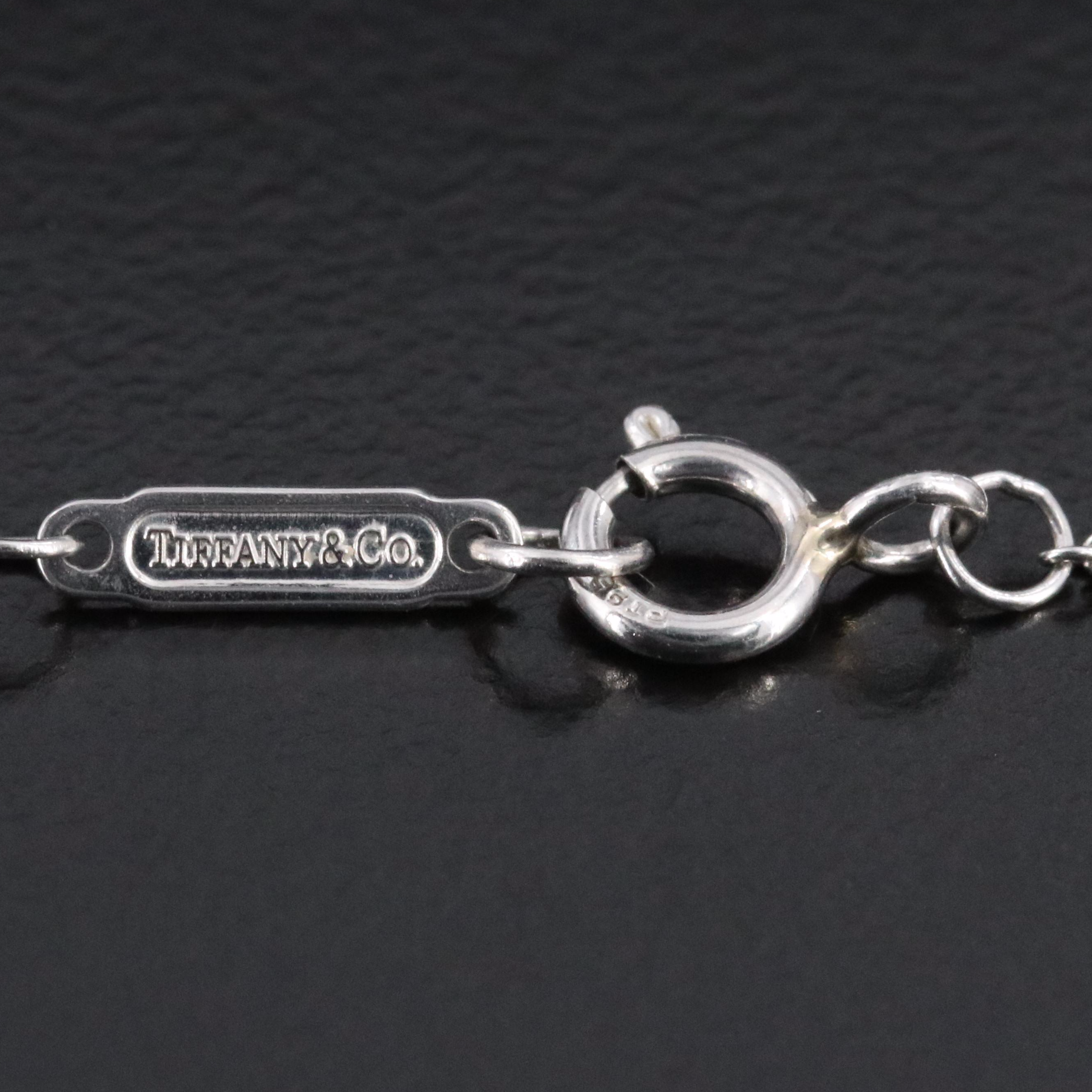 Tiffany & Co. Platinum and Diamond Flower Necklace