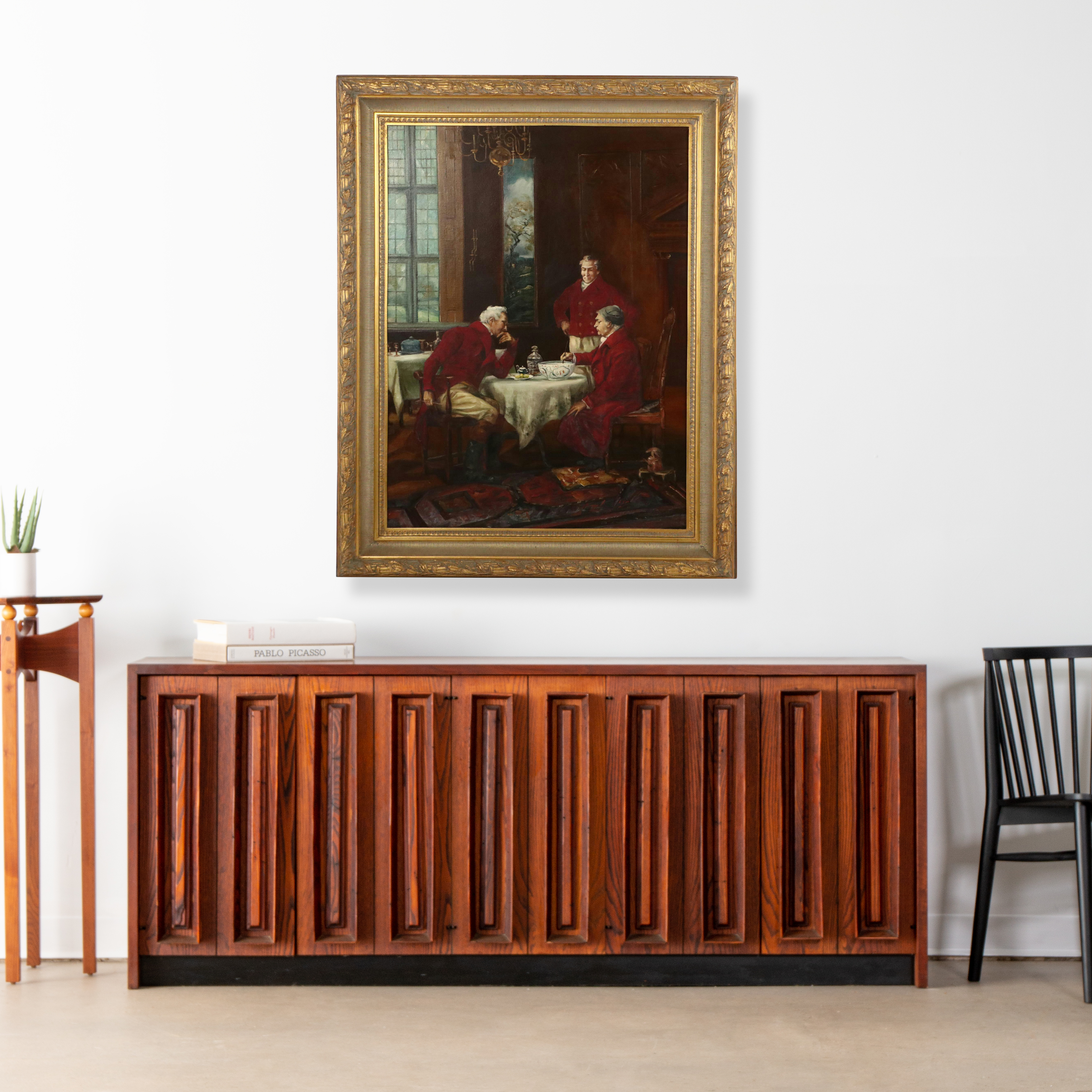 After Margaret Dovaston Oil Painting "Good Cheer"