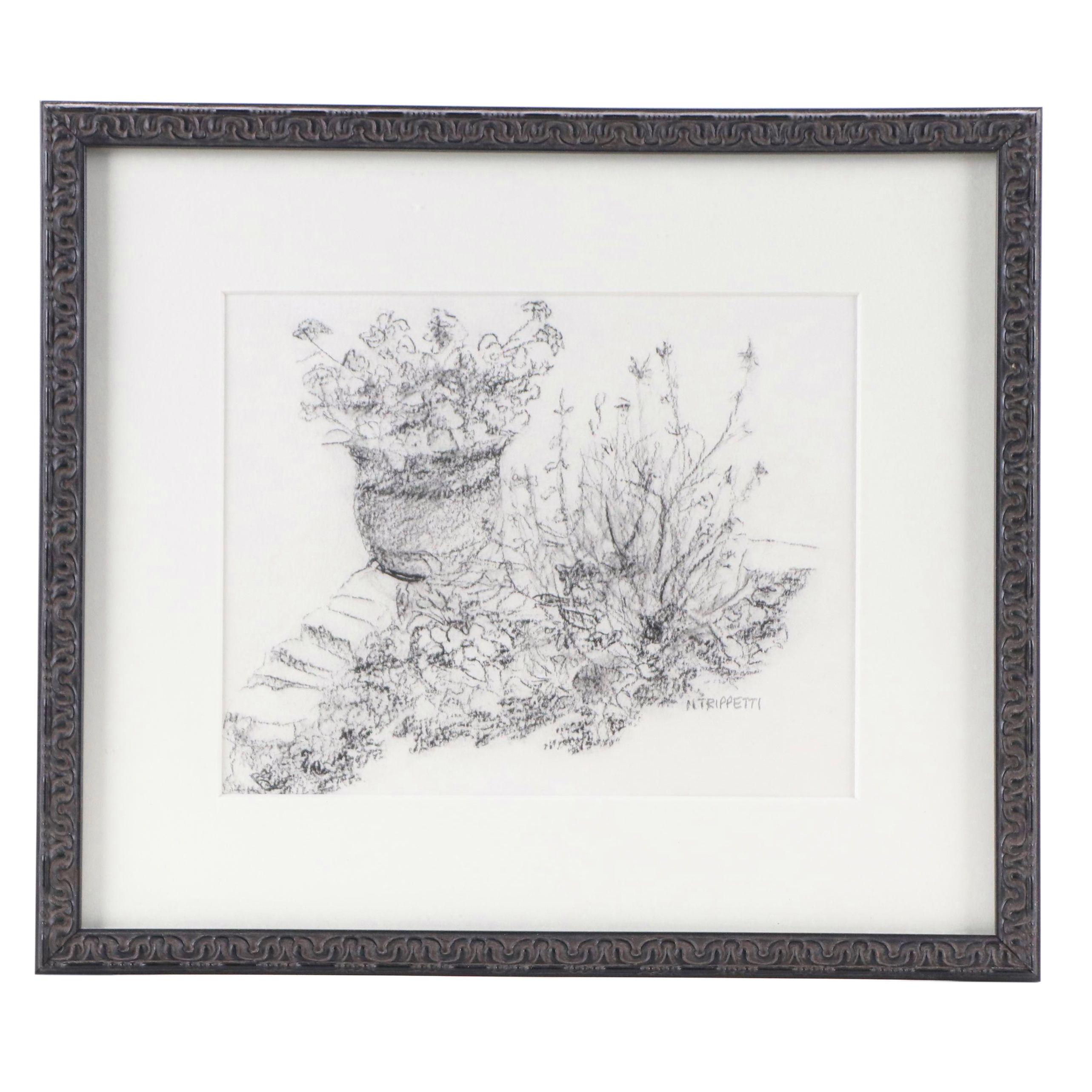 N. Trippetti Garden Drawing