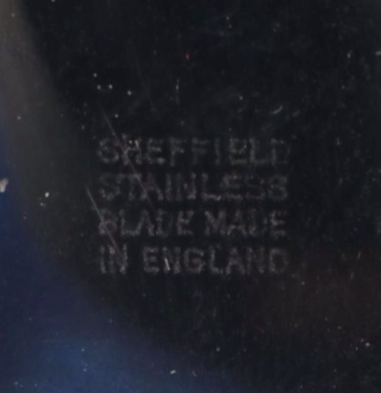 Sheffield Sterling Silver Handled Wedding Cake Knife