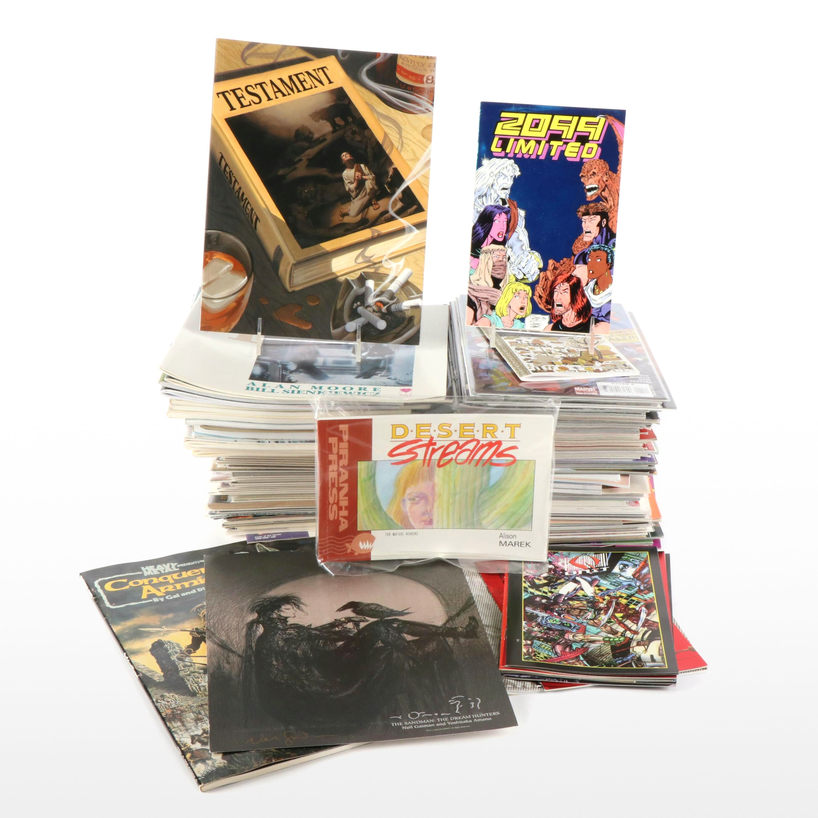 Collection of Comics, Books and Posters from Independent Publishers