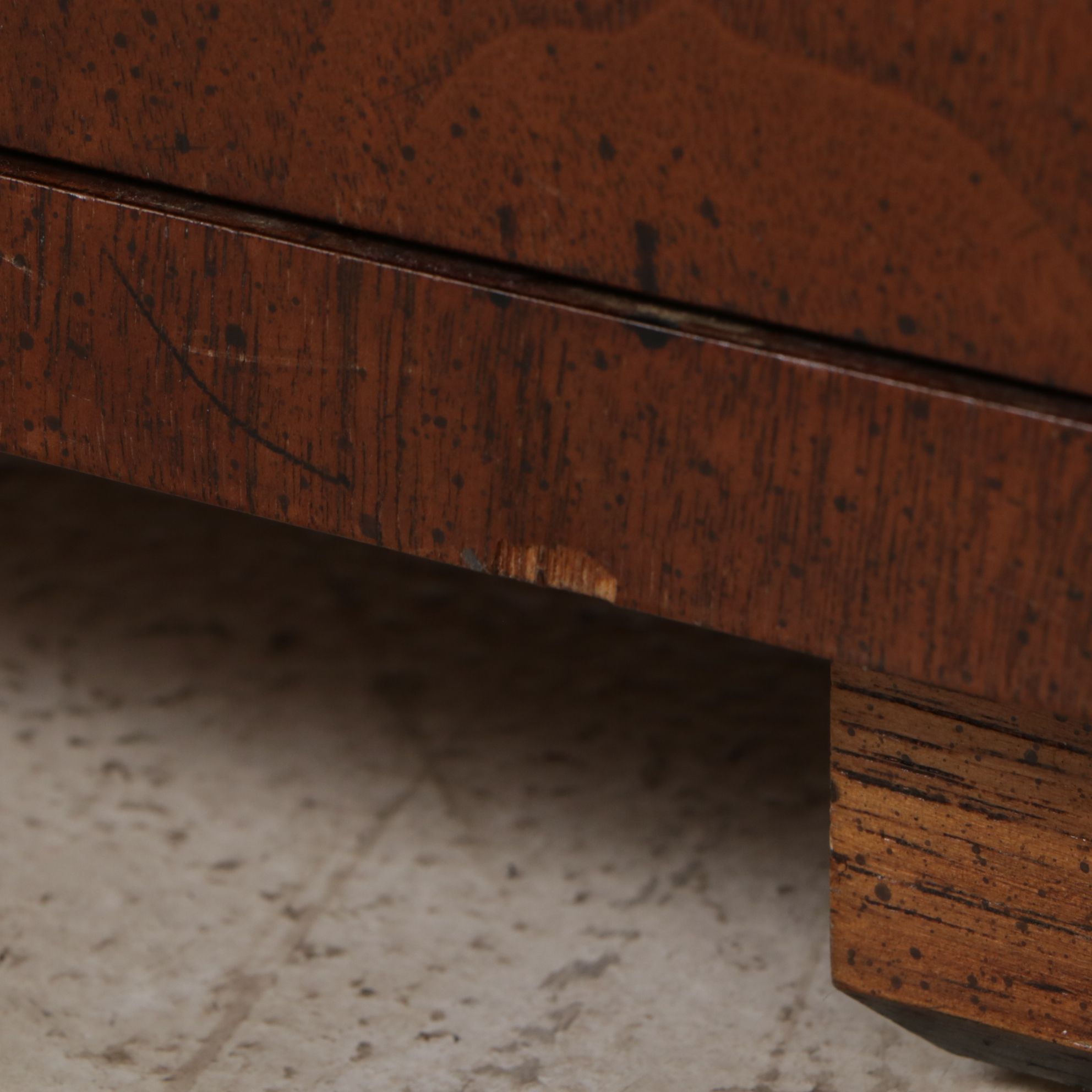 Pair of Henredon Campaign Style Walnut Nightstands, Late 20th Century