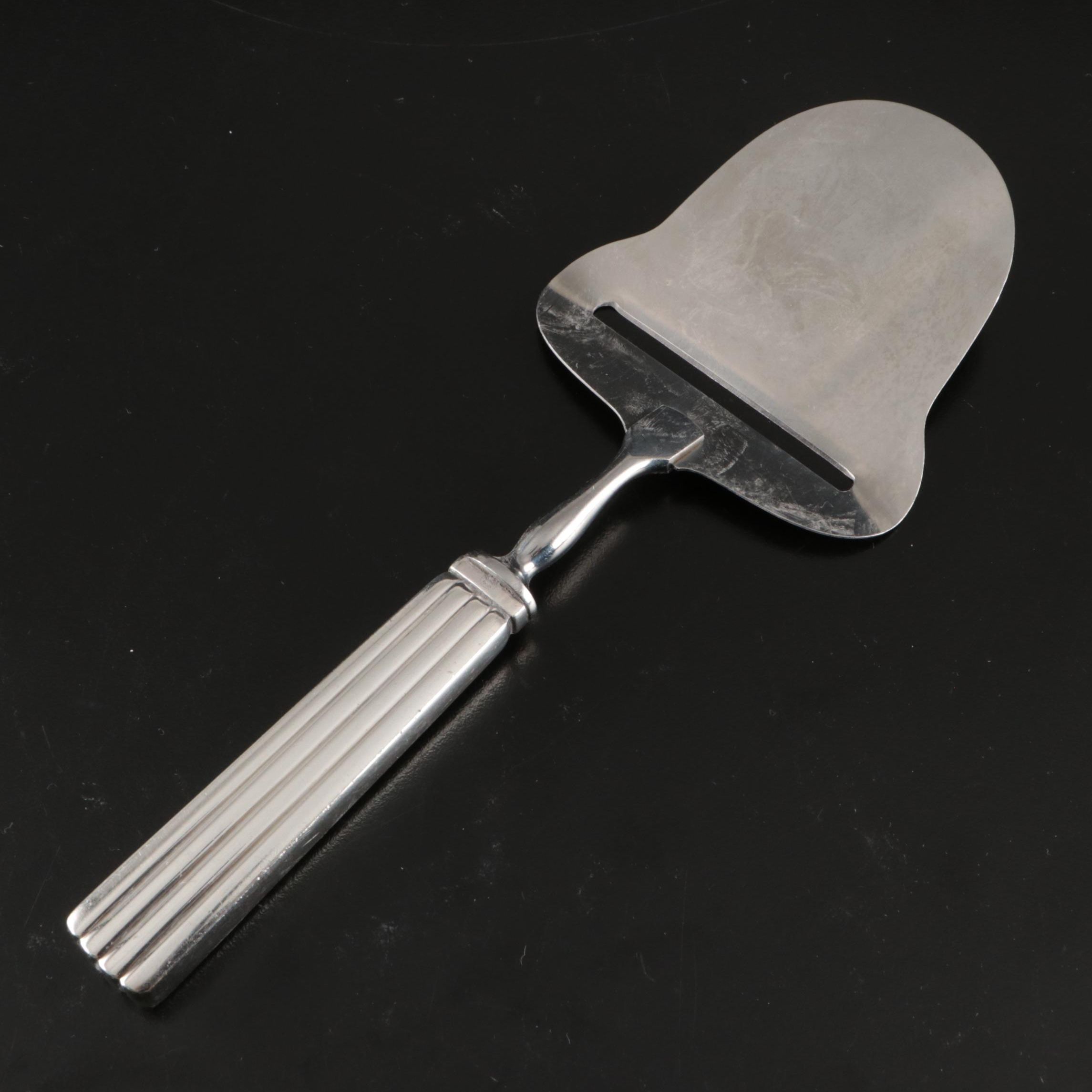 Georg Jensen Sterling Silver Handled Cheese Plane