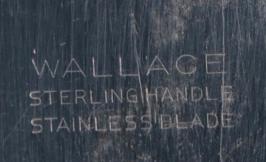 Wallace "Grand Baroque" Sterling Silver Handled Serving Utensils