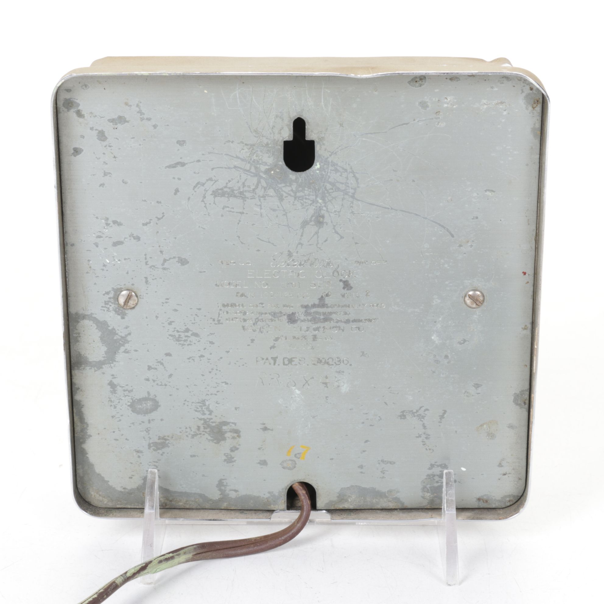 Mid Century Modern Electric Wall Clock Collection