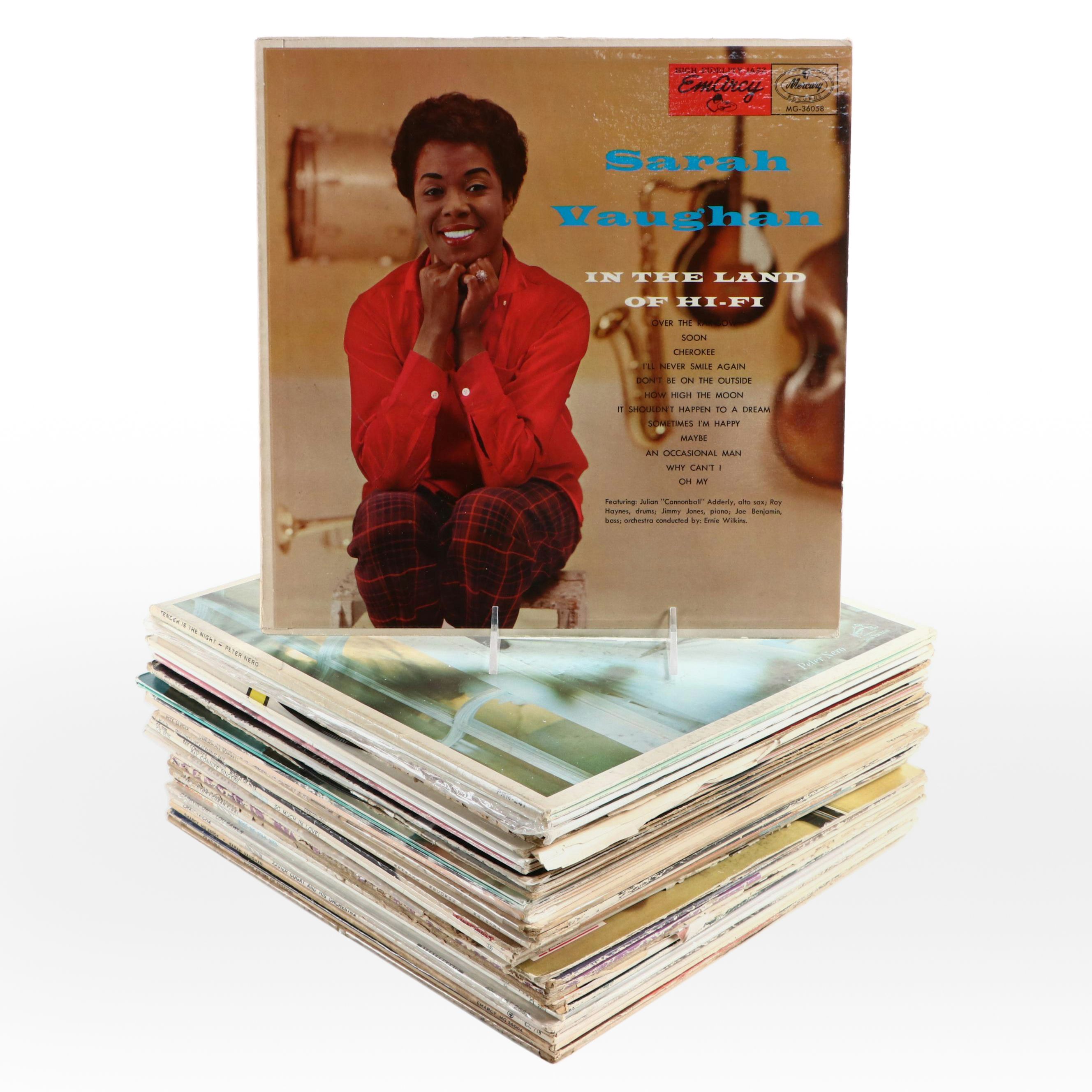 Sarah Vaughan, Harry Belafonte, Peter Nero and More Vinyl Record Albums
