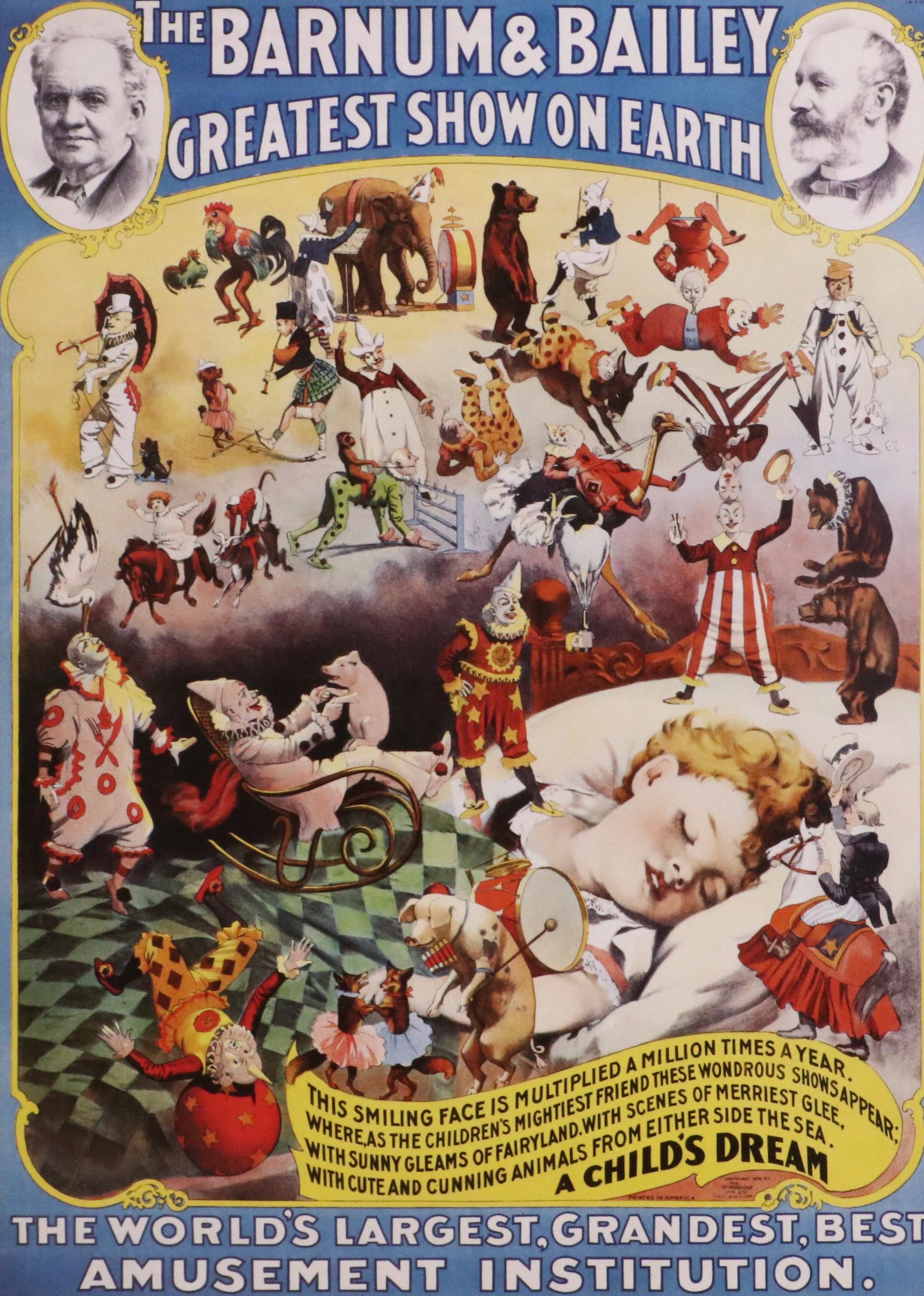 Ringling Bros and Barnum & Bailey Reproduction Circus Posters, 1999