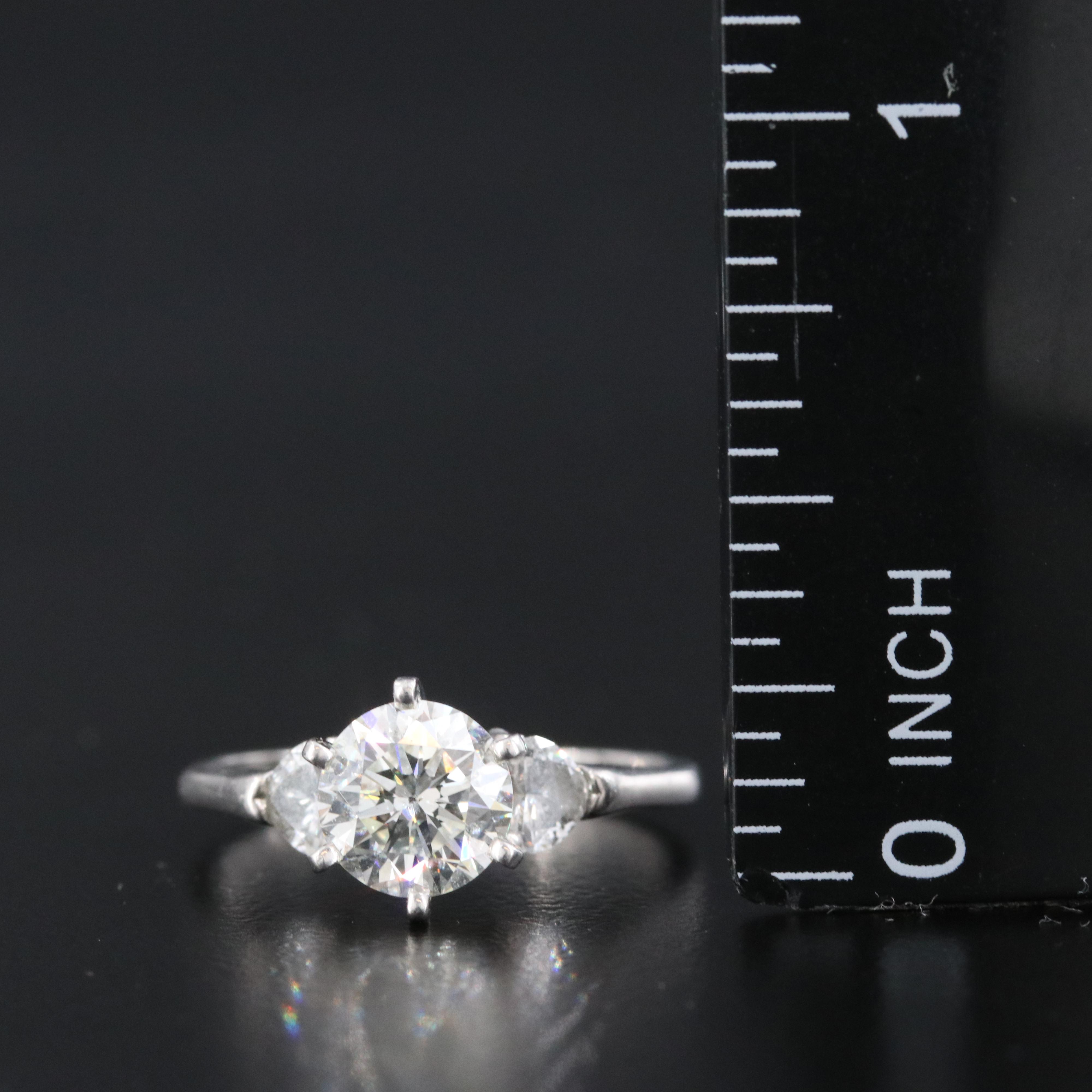 Platinum 1.50 CTW Diamond Ring