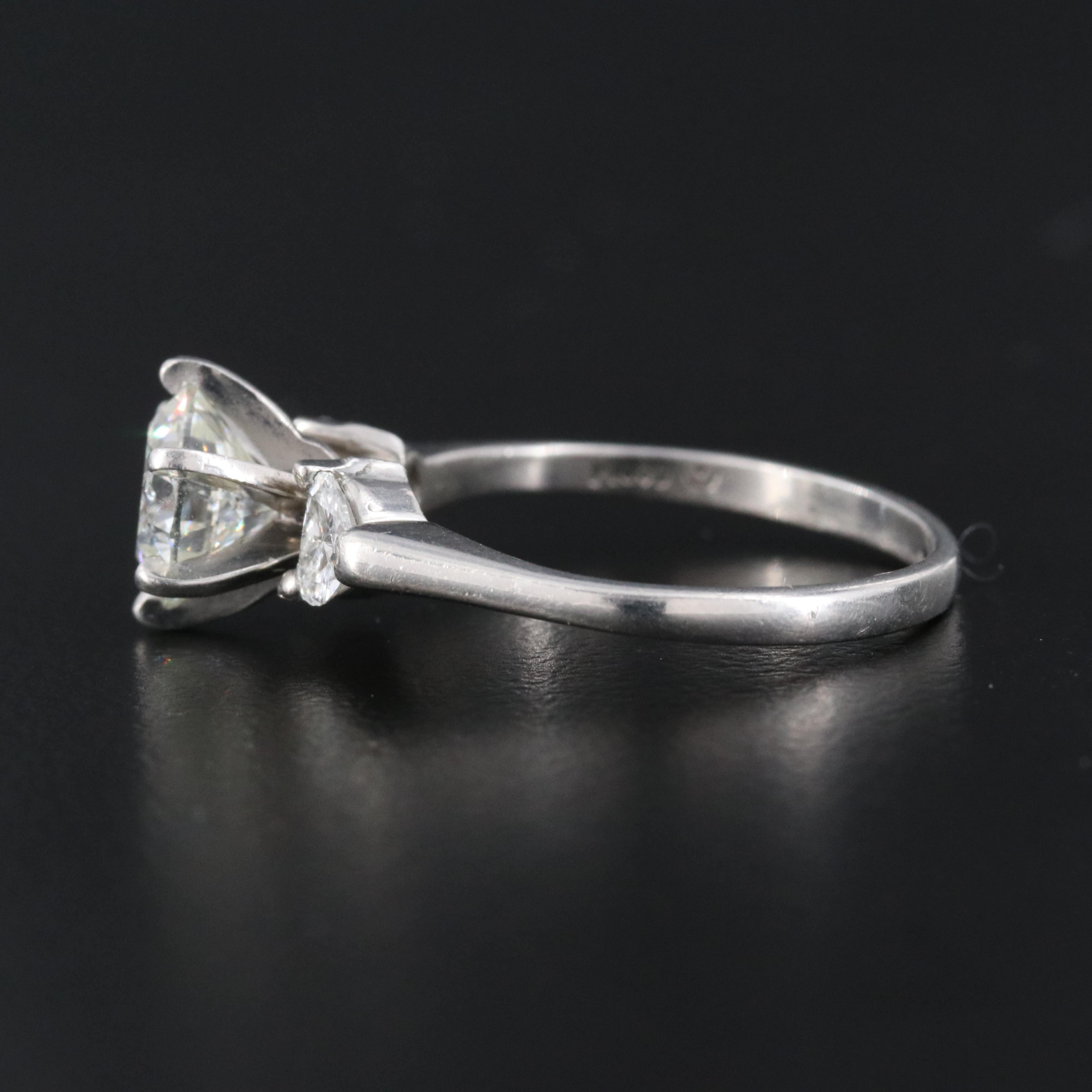 Platinum 1.50 CTW Diamond Ring