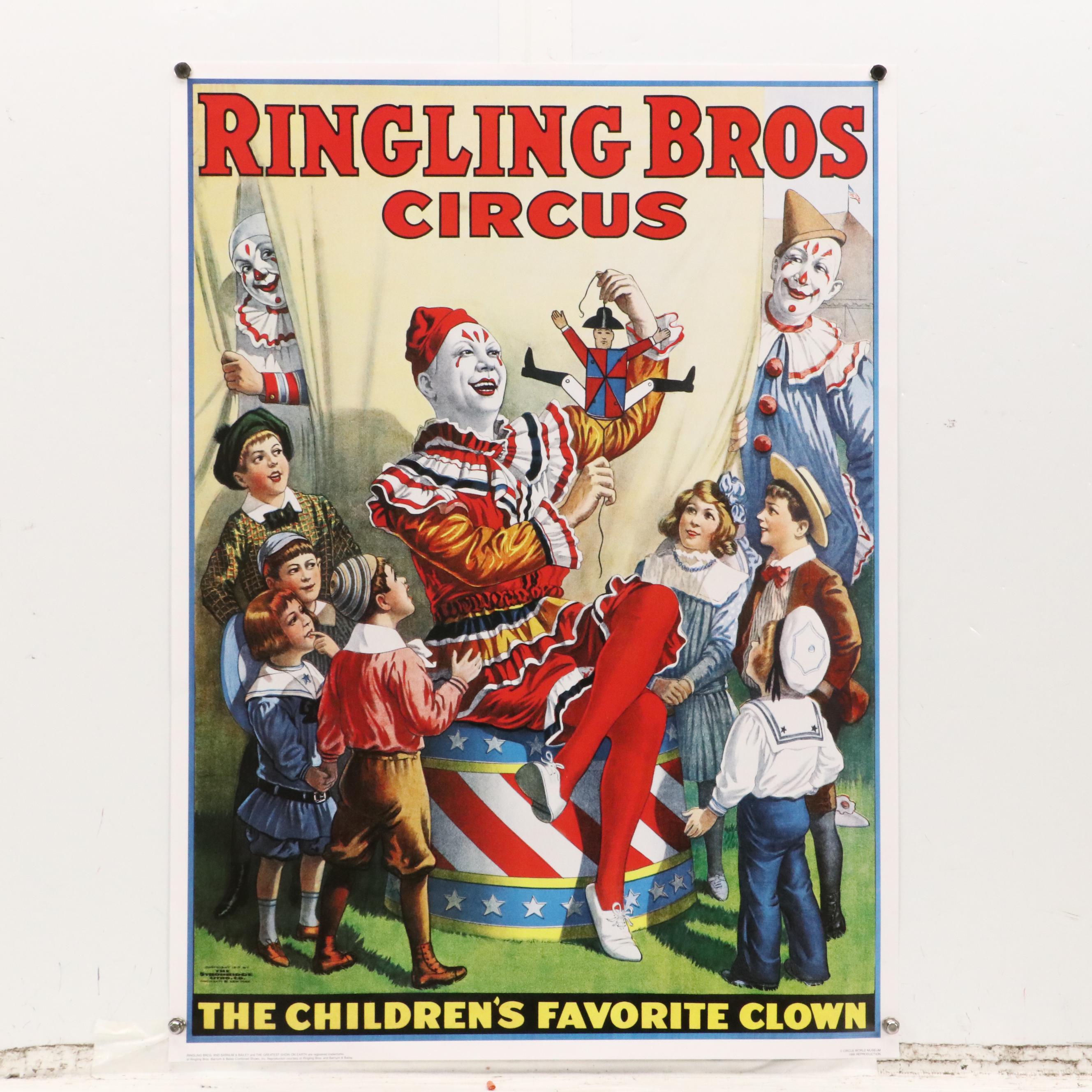 Ringling Bros and Barnum & Bailey Reproduction Circus Posters, 1999