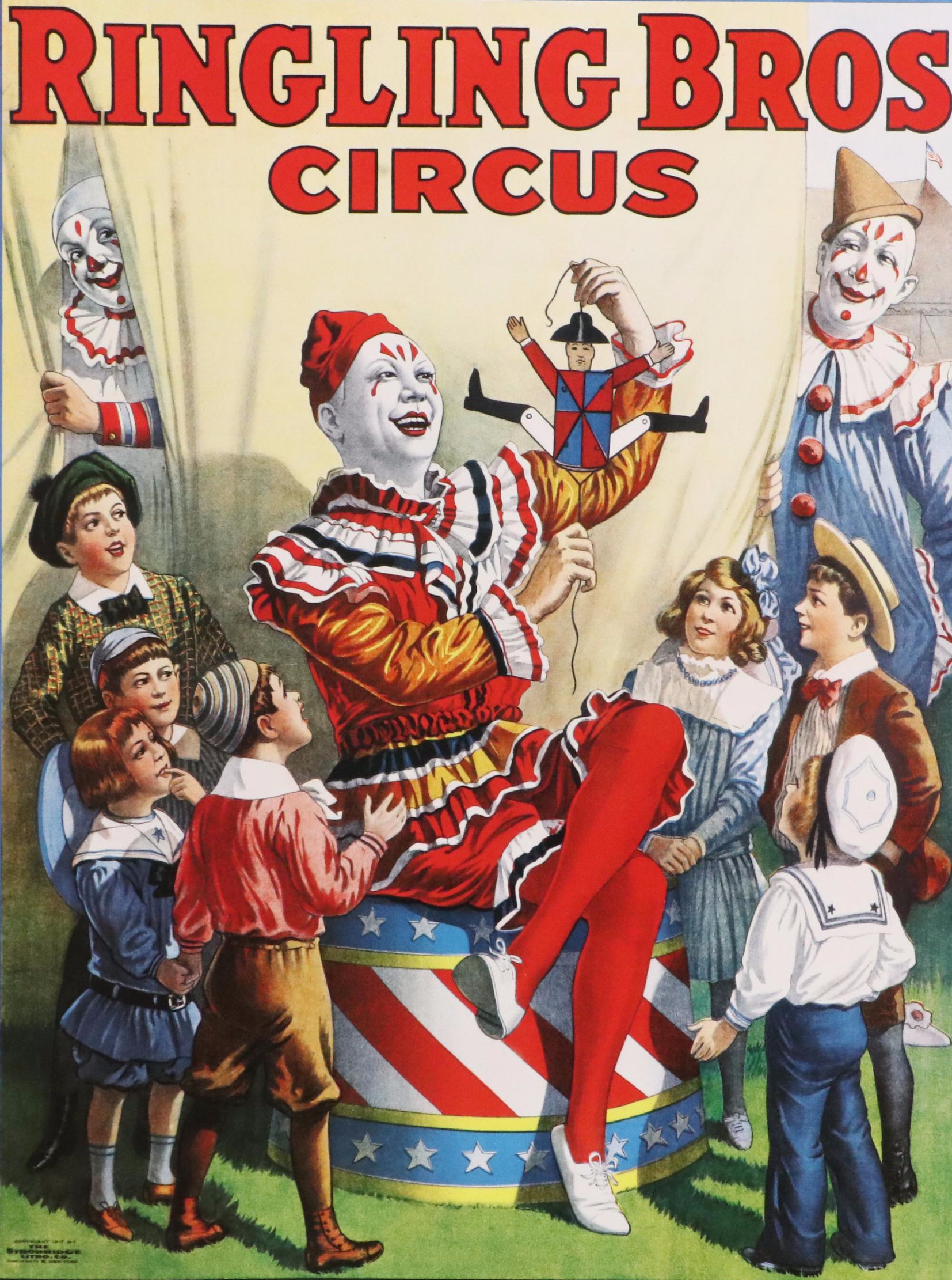 Ringling Bros and Barnum & Bailey Reproduction Circus Posters, 1999