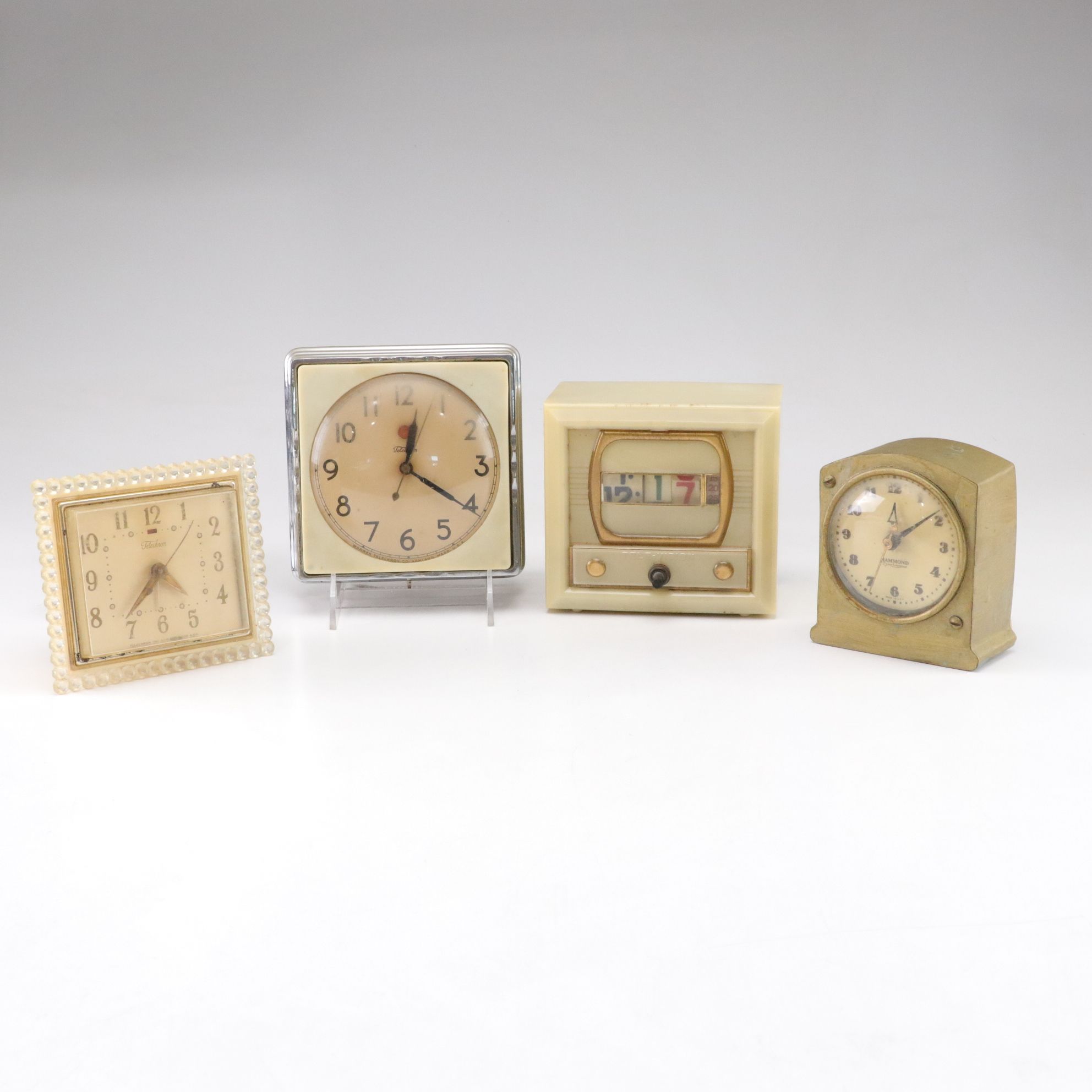 Mid Century Modern TV Flip & Wall Clocks