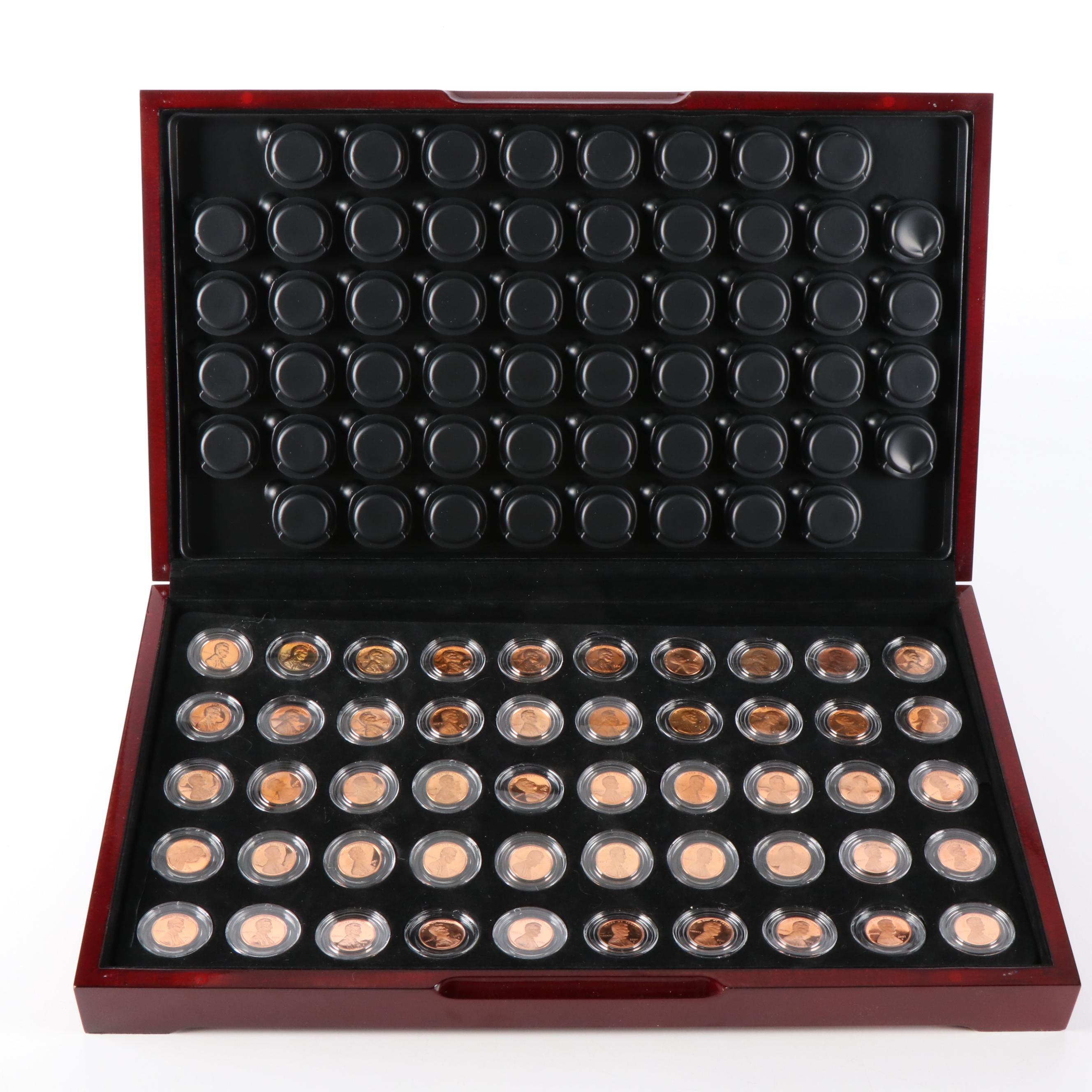 50 Years of Lincoln Proof Cents, 1959 to 2008