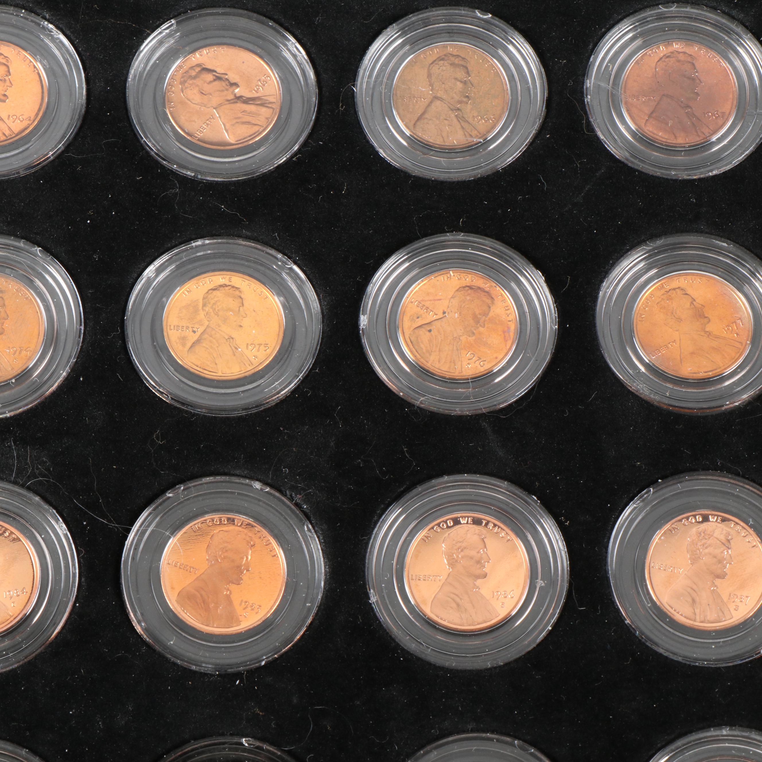 50 Years of Lincoln Proof Cents, 1959 to 2008